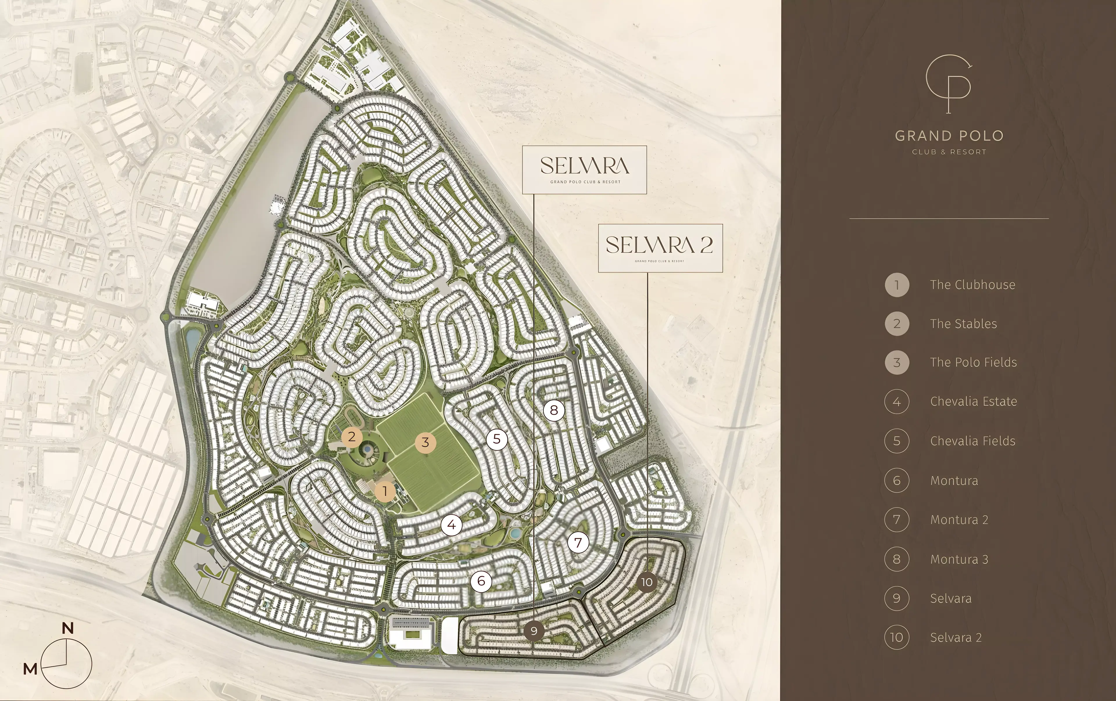 Masterplan for Selvara Phase 2 By Emaar