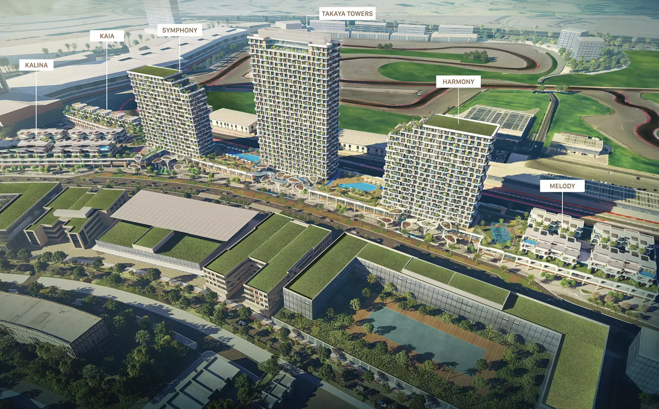 Masterplan for Takaya Kalina