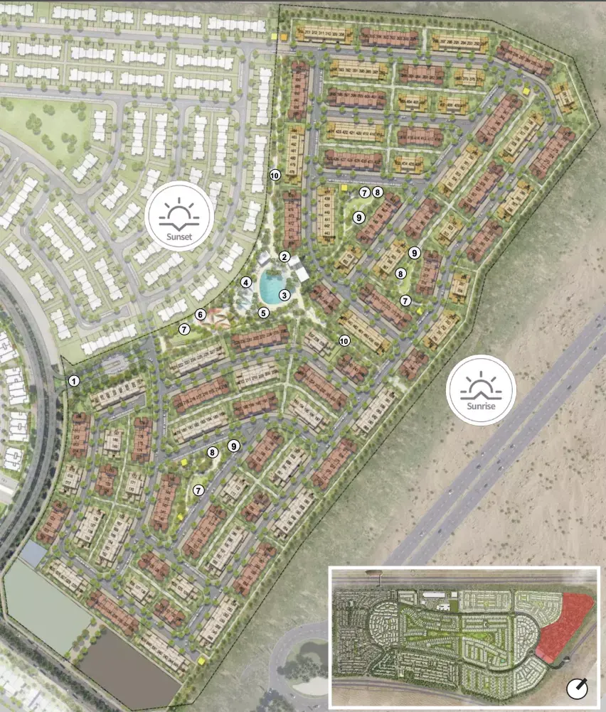 Masterplan for Anya Arabian Ranches by Emaar