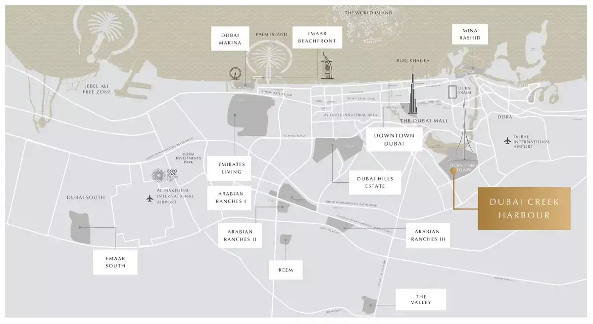 Masterplan for Creek Palace