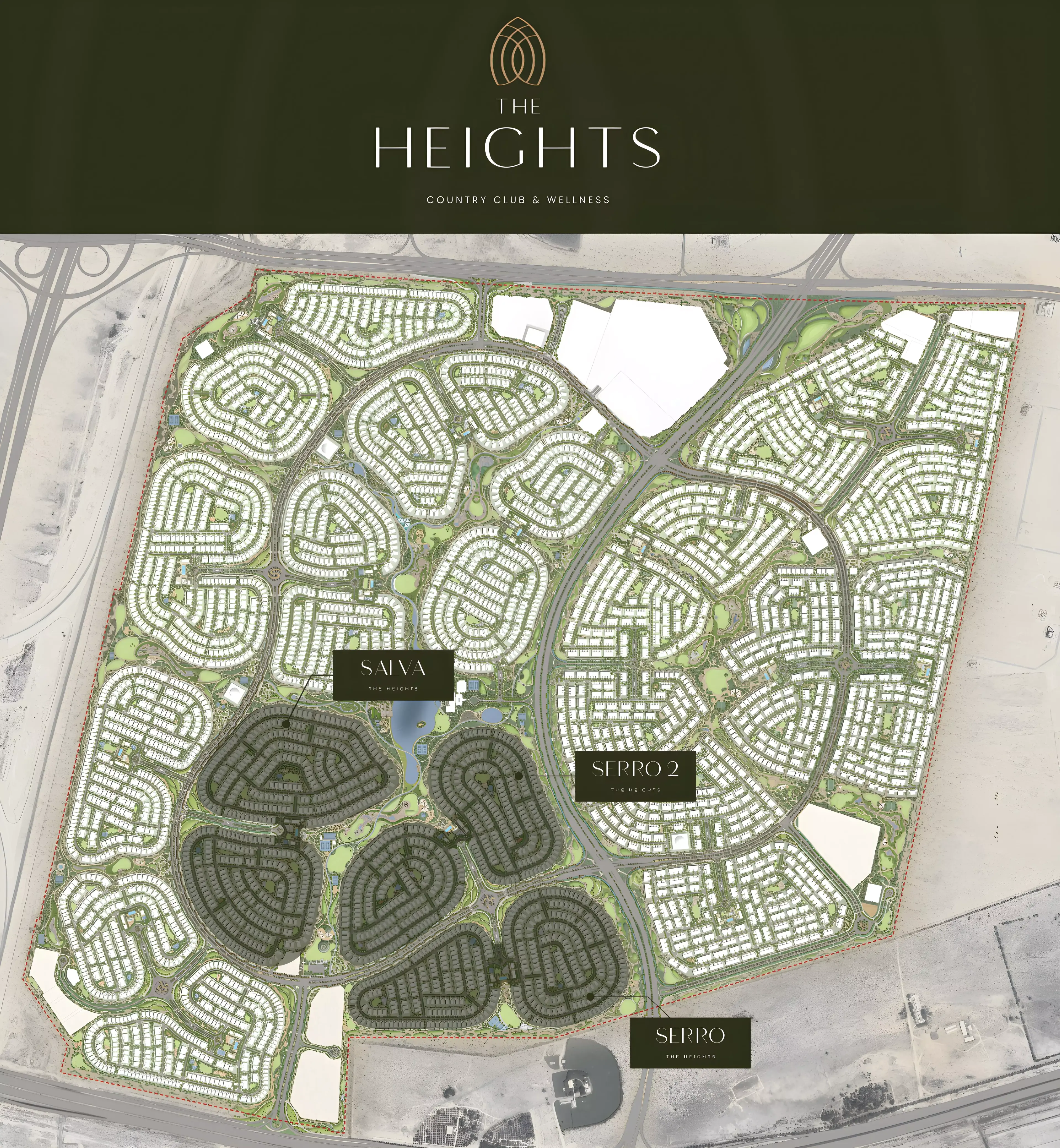 Masterplan for Serro The Heights