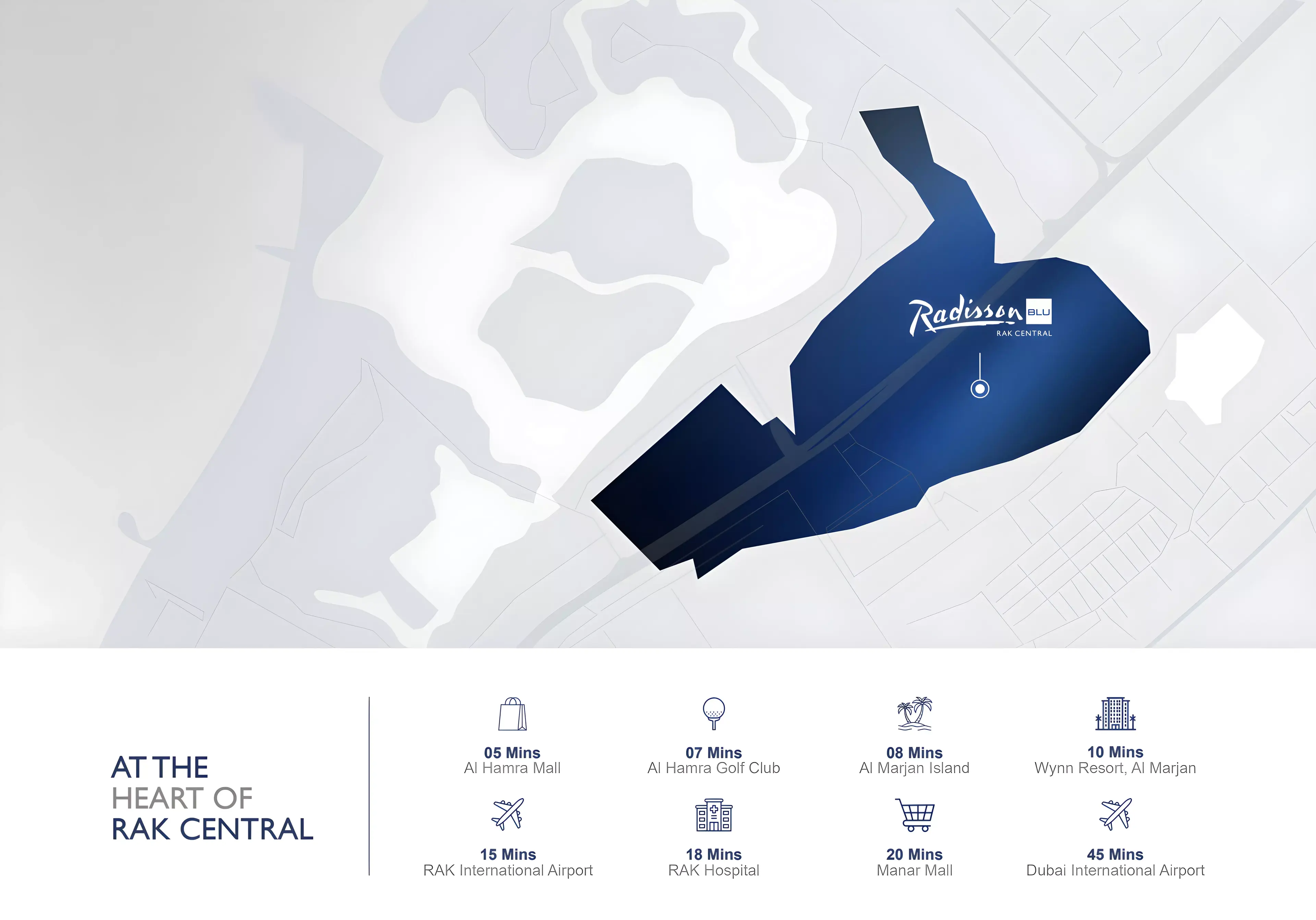 Masterplan for Radisson Blu Hotel & Residences