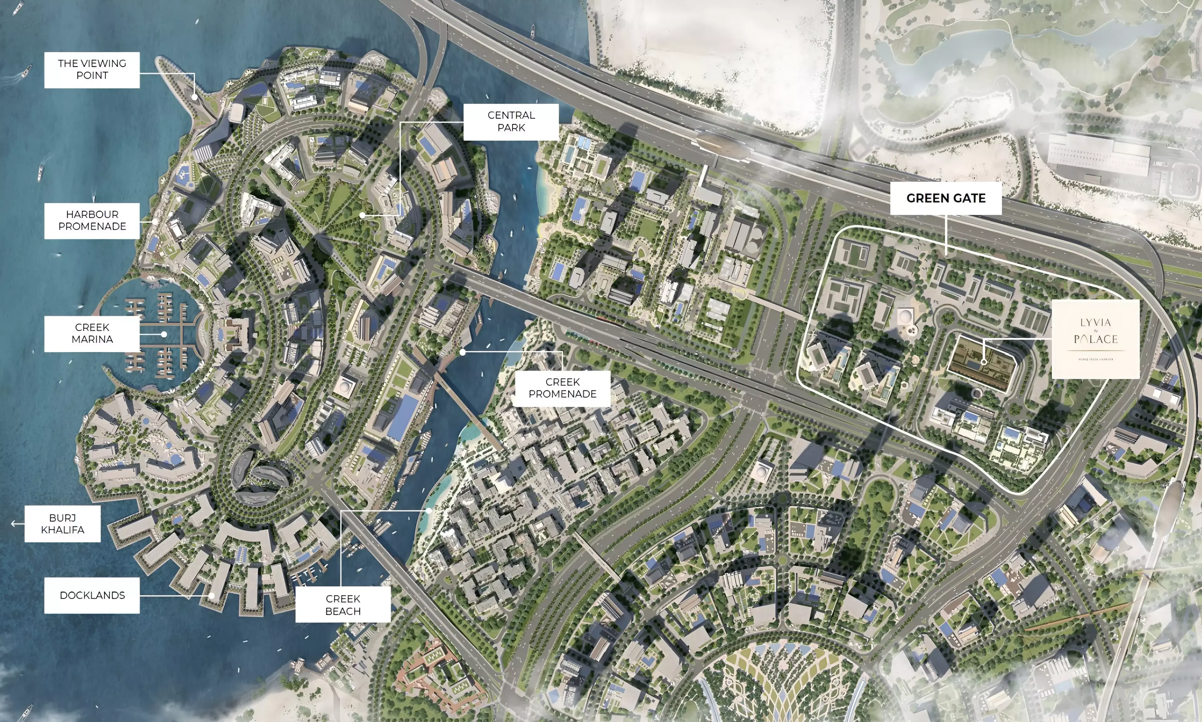 Masterplan for Lyvia by Palace