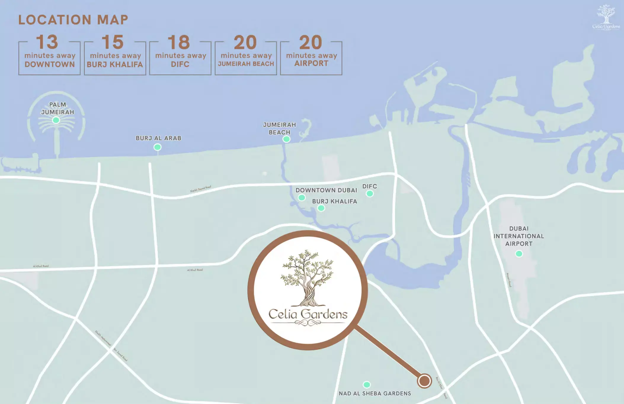 Masterplan for Celia Gardens