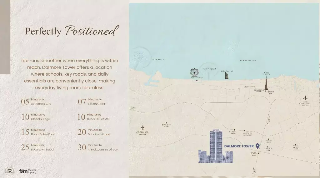 Masterplan for Dalmore Tower