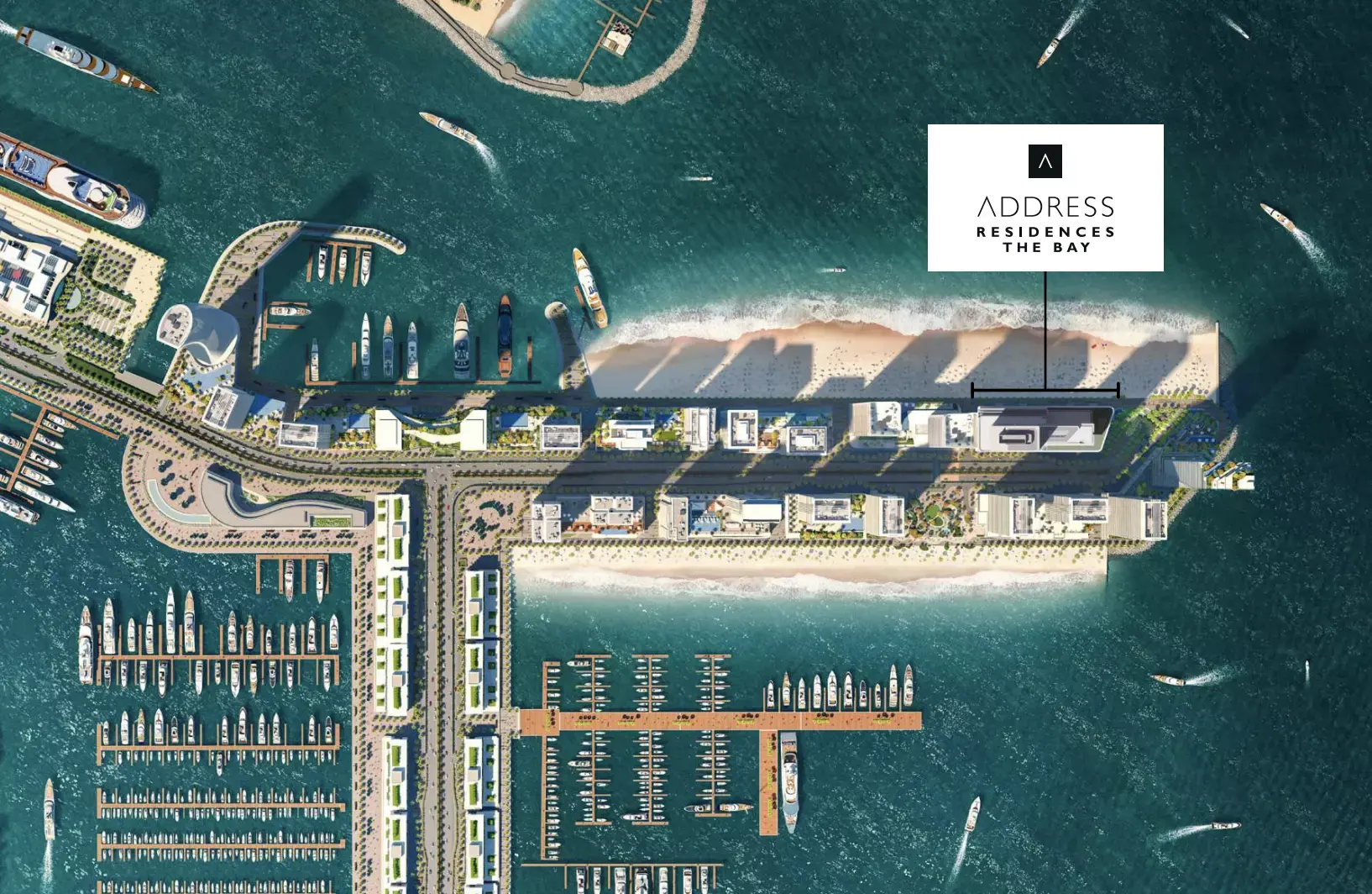 Masterplan for Address Residences The Bay