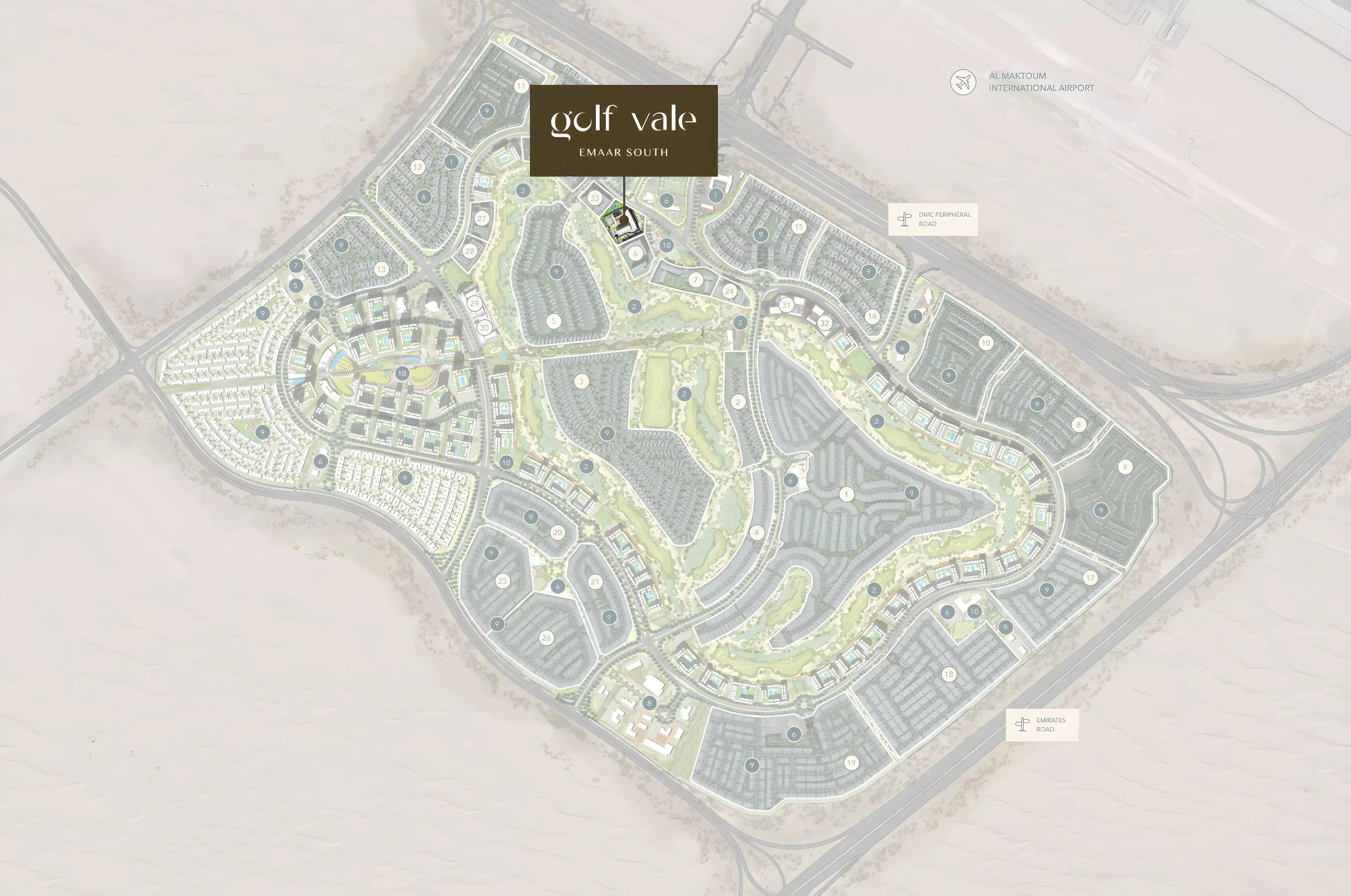 Masterplan for Golf Vale