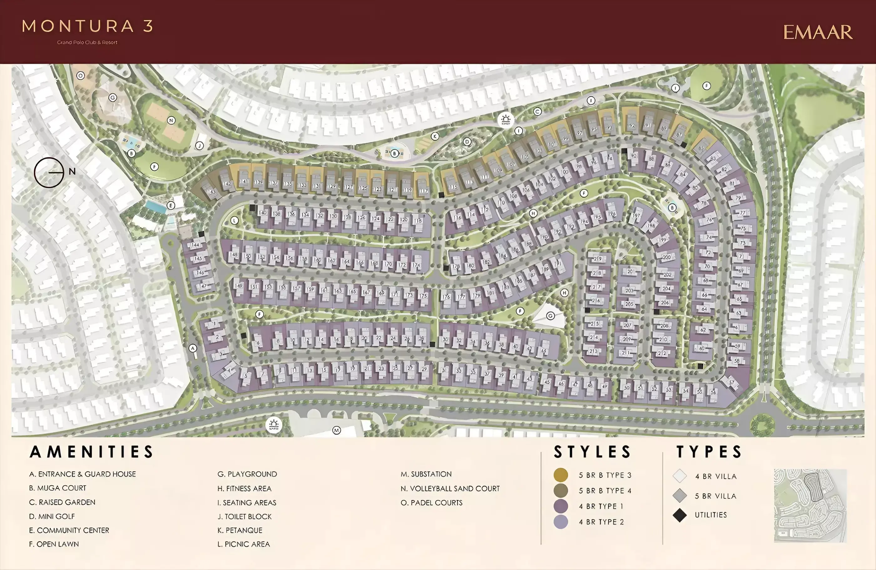 Masterplan for Montura 3 at Grand Polo