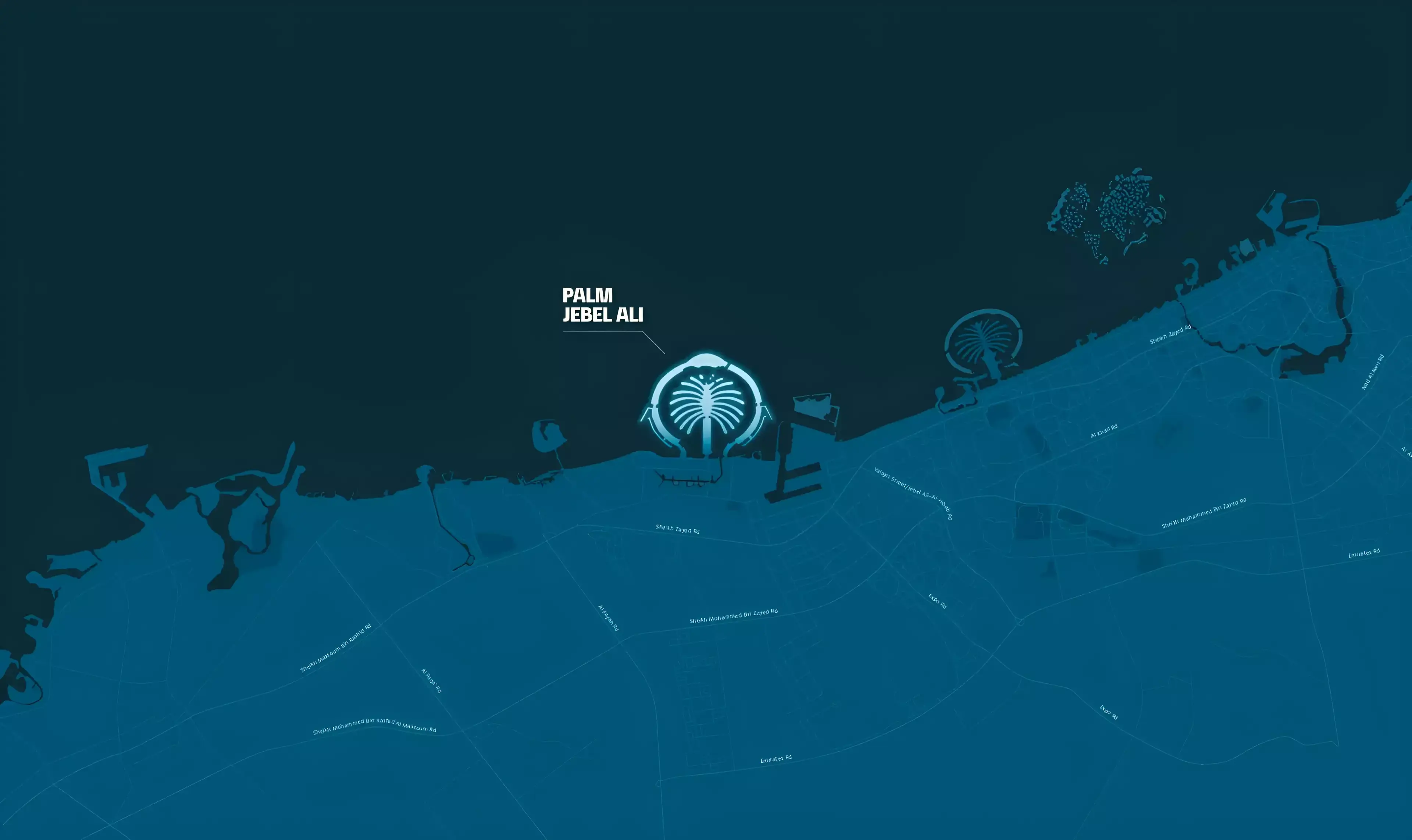 Masterplan for Palm Jebel Ali Frond E