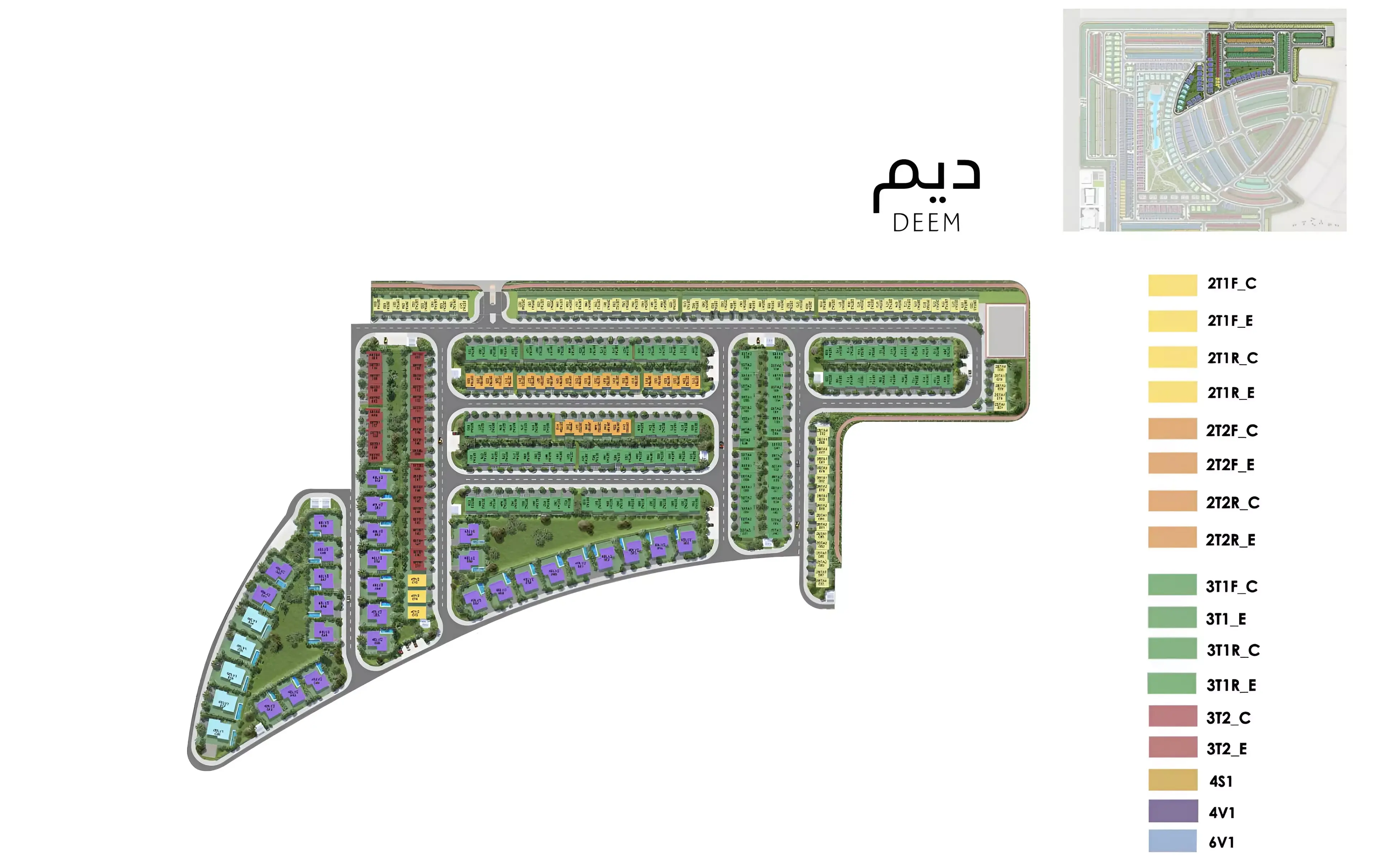 Masterplan for Deem