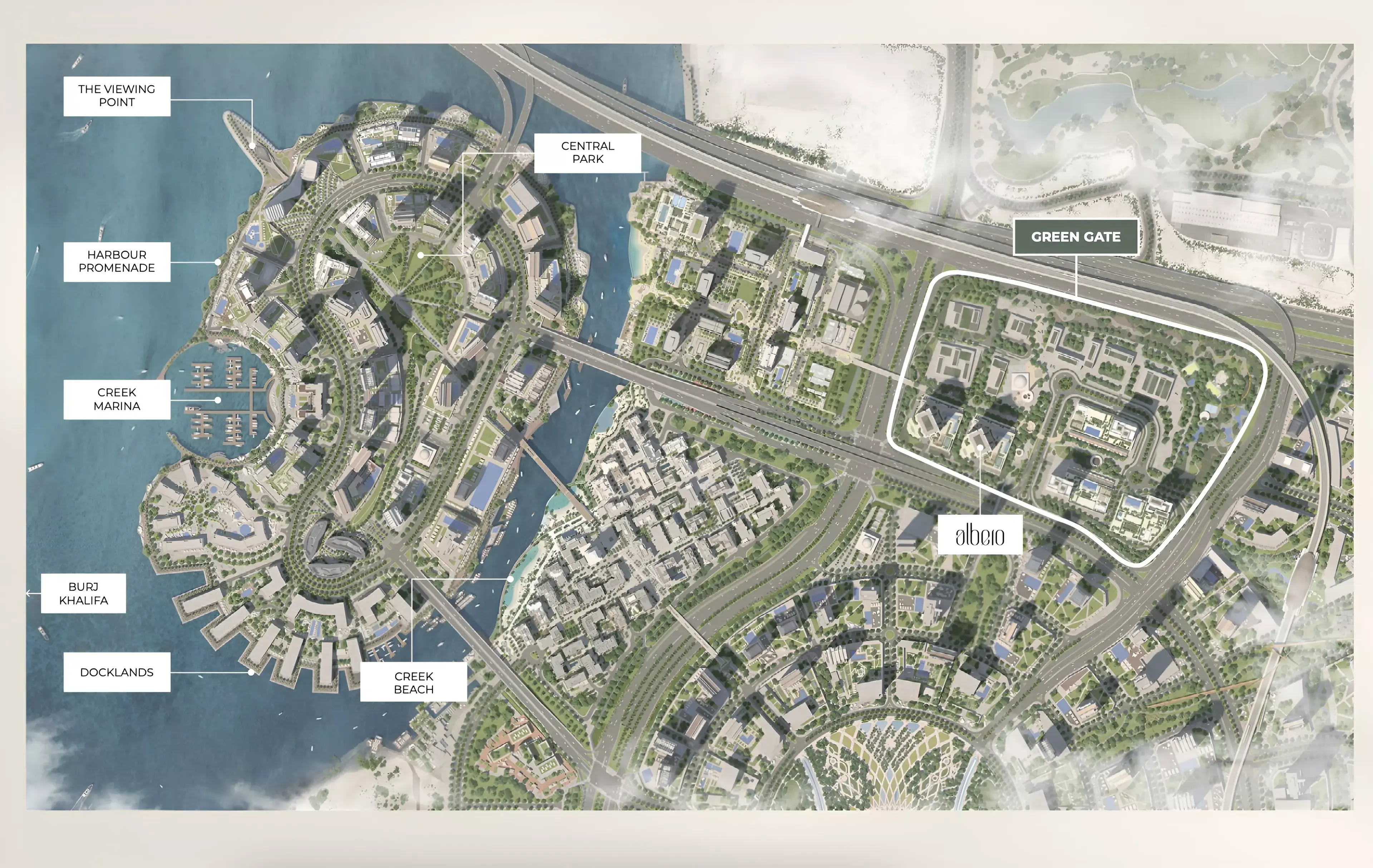 Masterplan for Albero