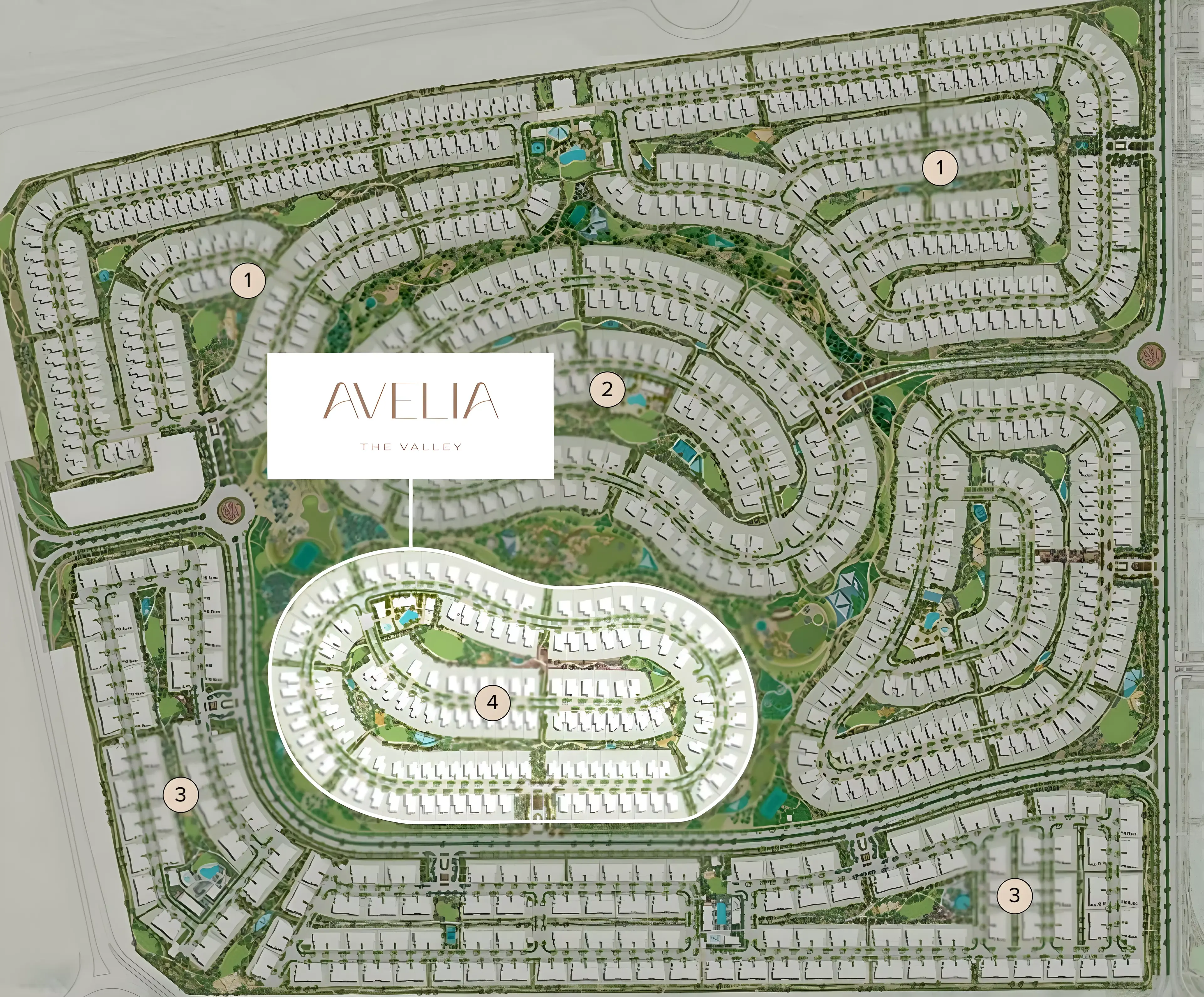 Masterplan for Avelia