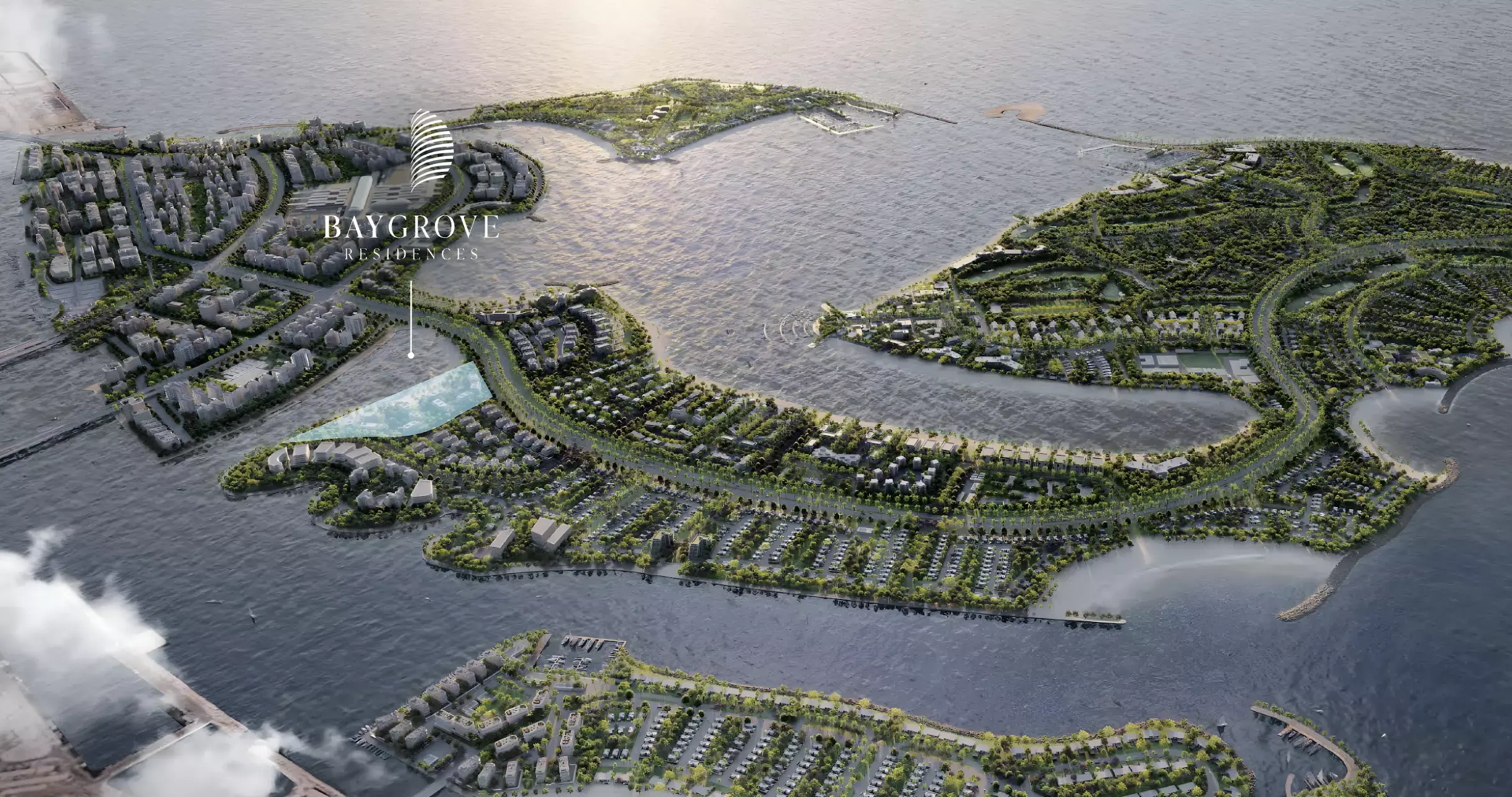 Masterplan for Bay Grove Residences Phase 4 By Nakheel