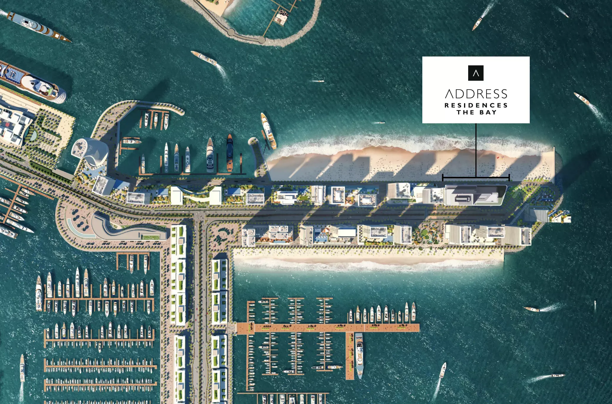 Masterplan for Address The Bay