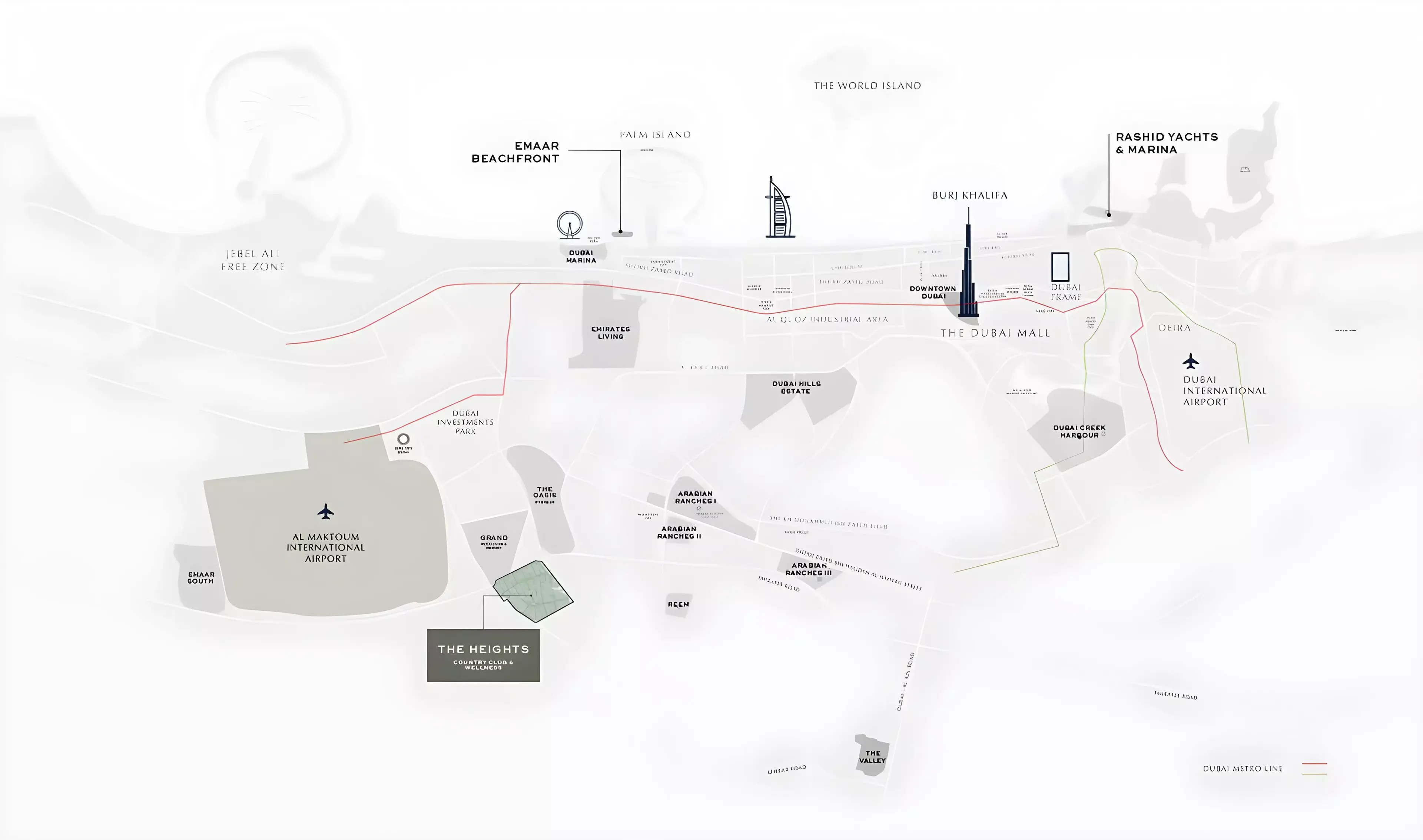 Masterplan for Serro 2 at The Heights