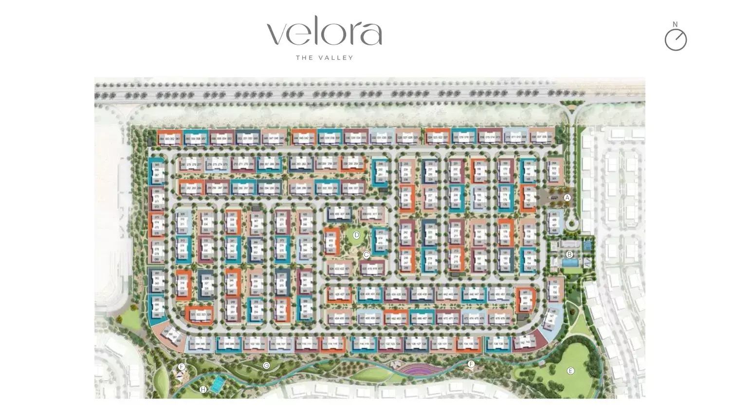 Masterplan for Velora By Emaar