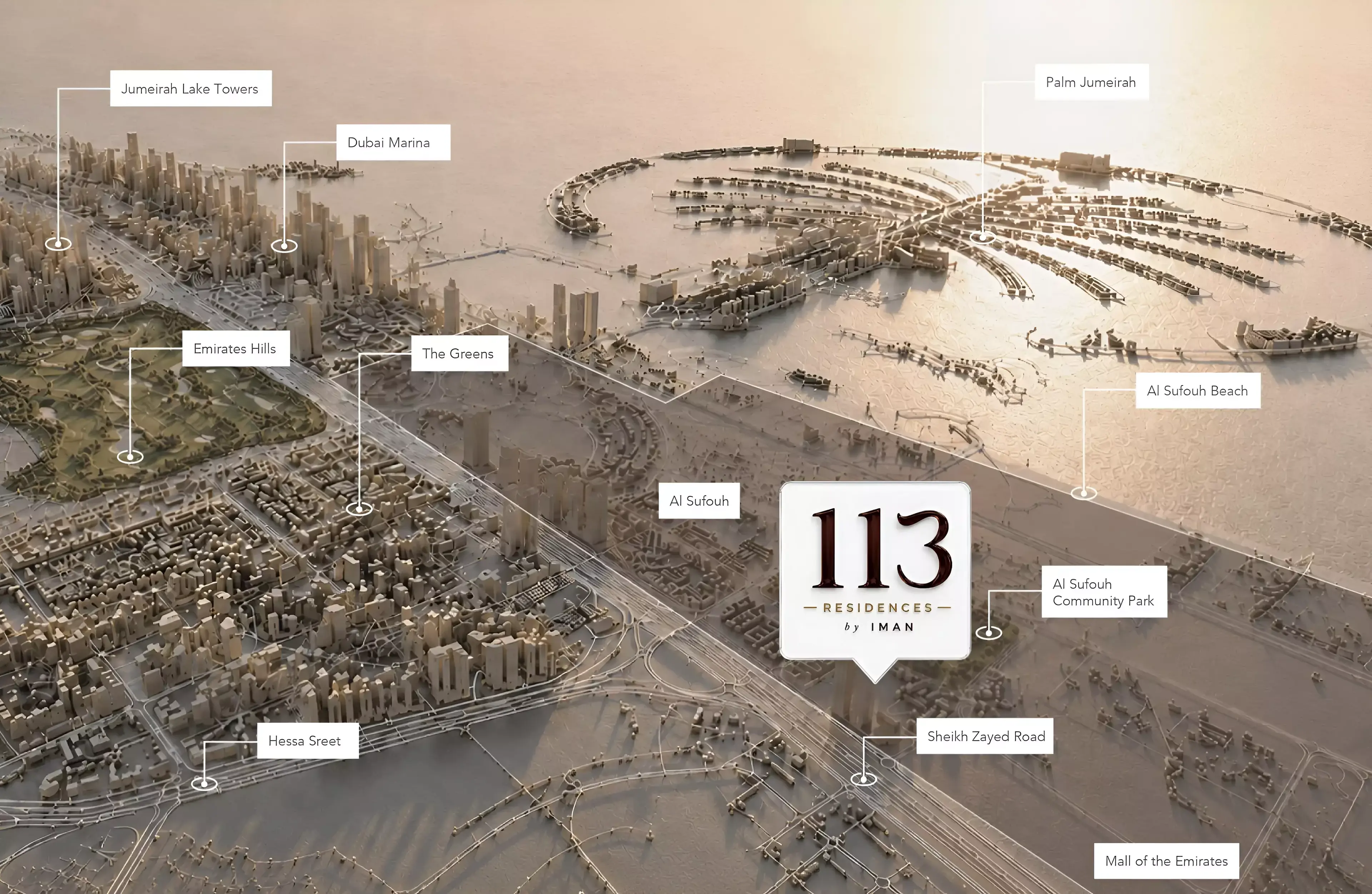 Masterplan for 113 Residences