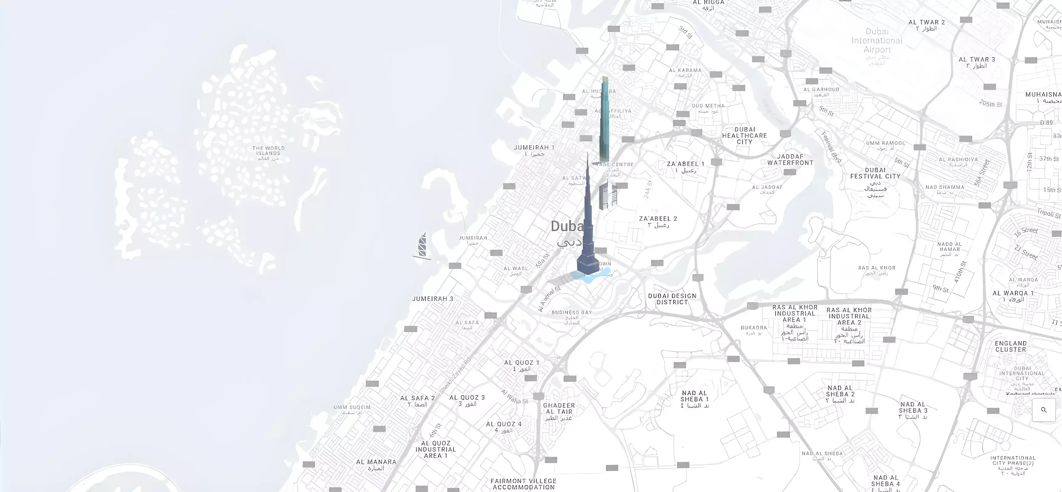 Masterplan for Burj Azizi Tower