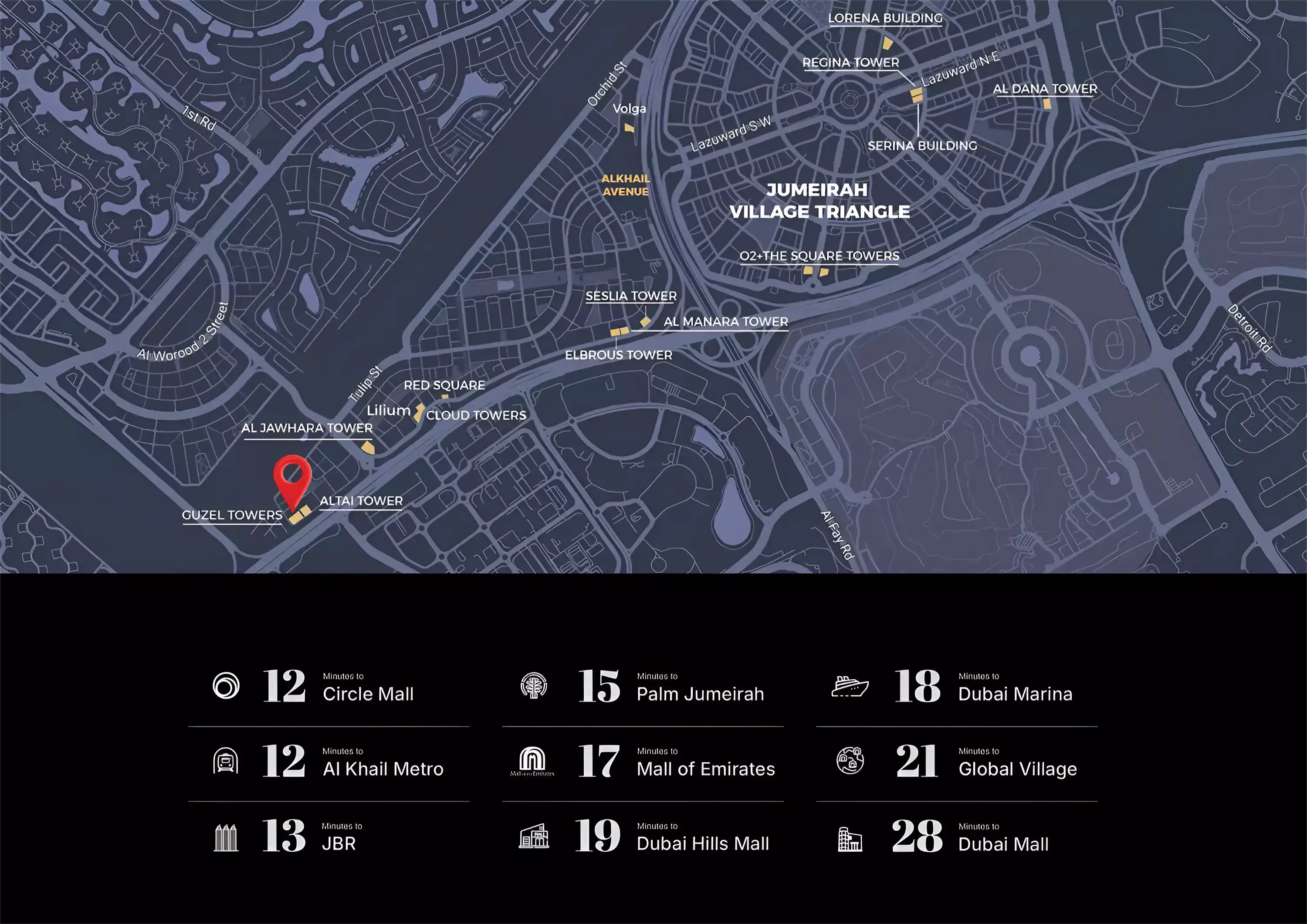 Masterplan for Guzel Towers Phase 4 by Tiger