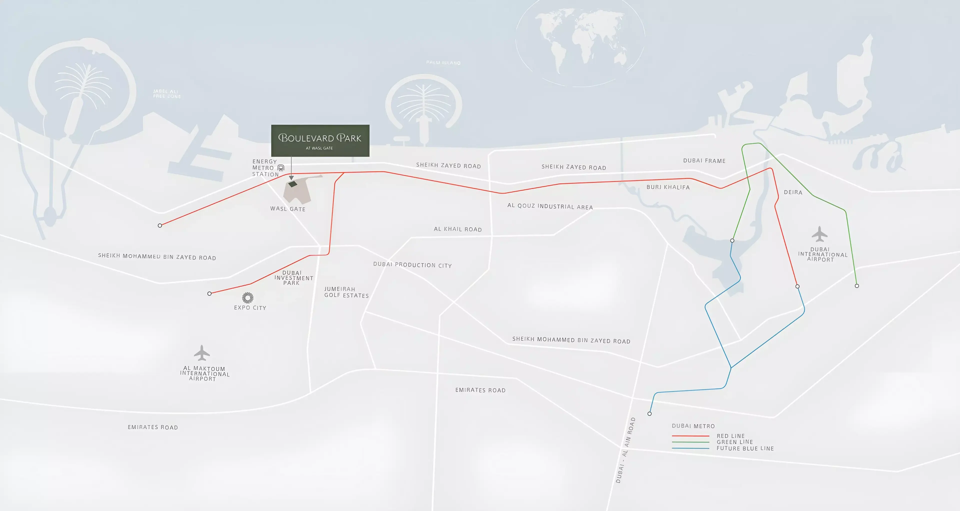 Masterplan for Boulevard Park