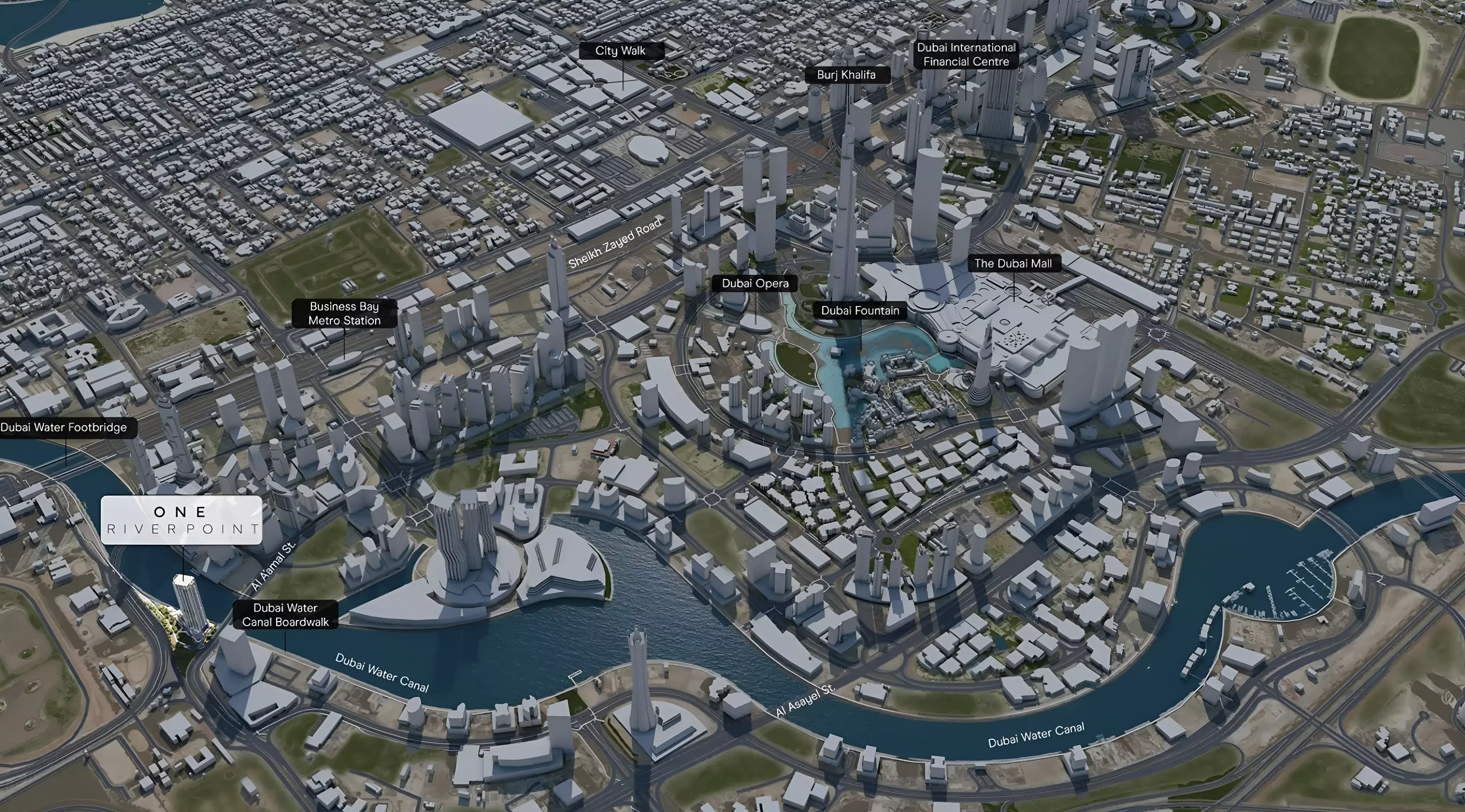 Masterplan for One River Point