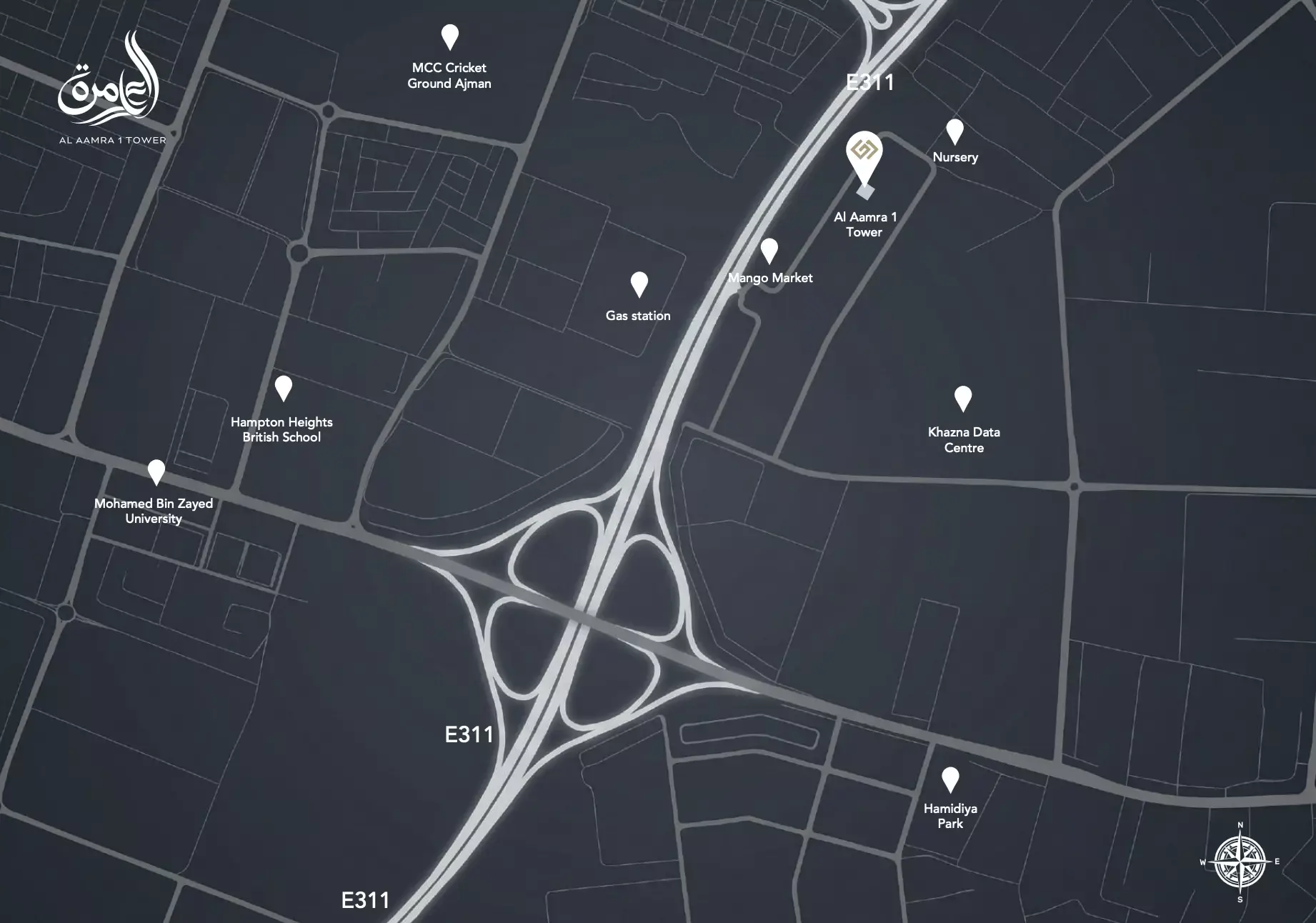 Masterplan for Al Aamra Tower 1