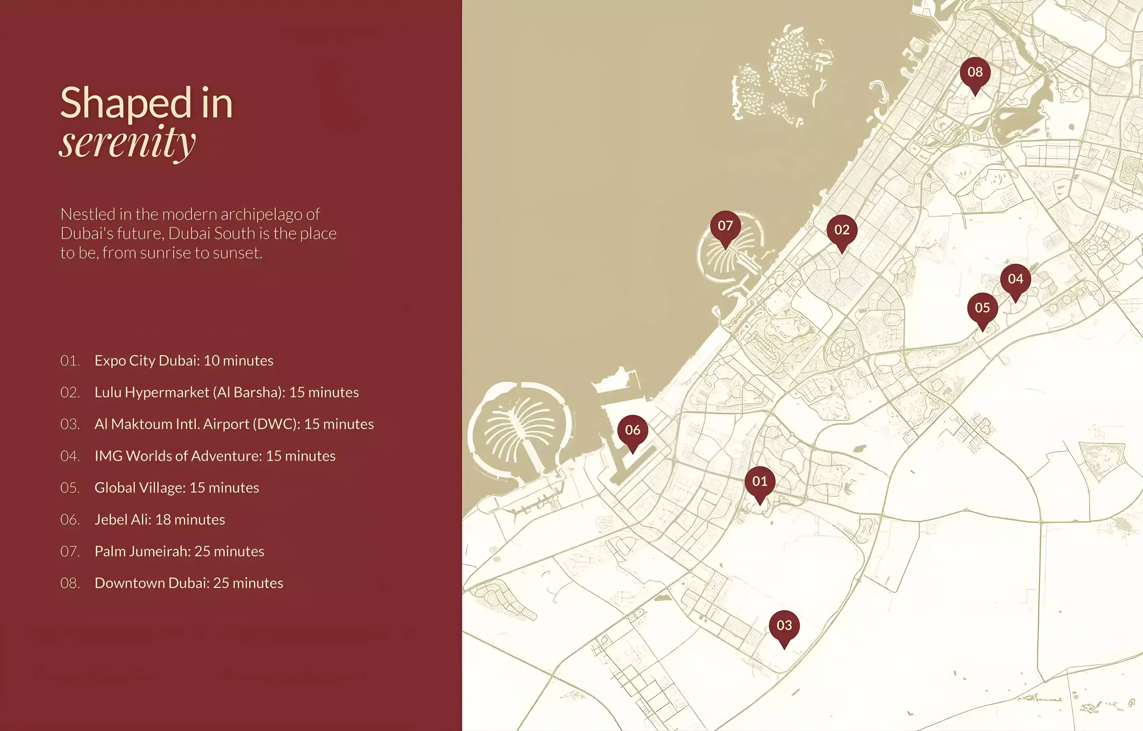 Masterplan for Seraya by Zoya