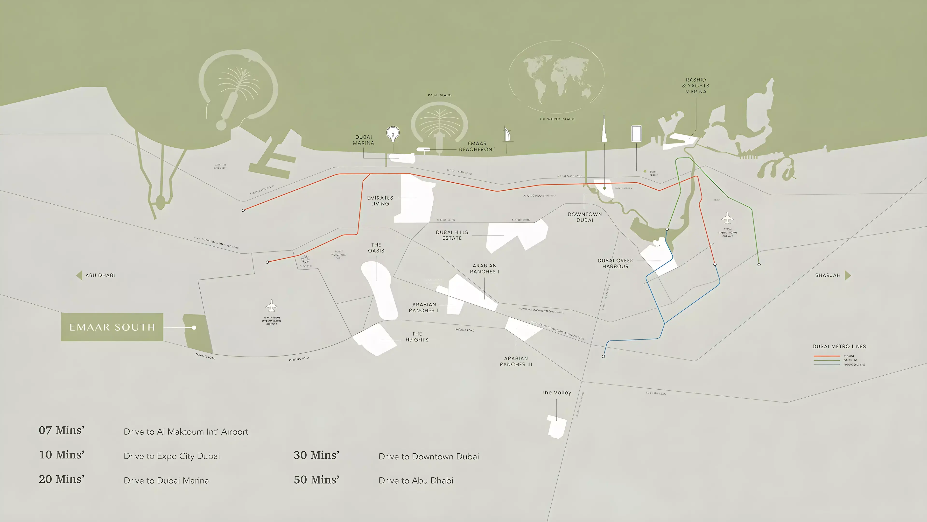 Masterplan for Greenspoint Phase 2 By Emaar