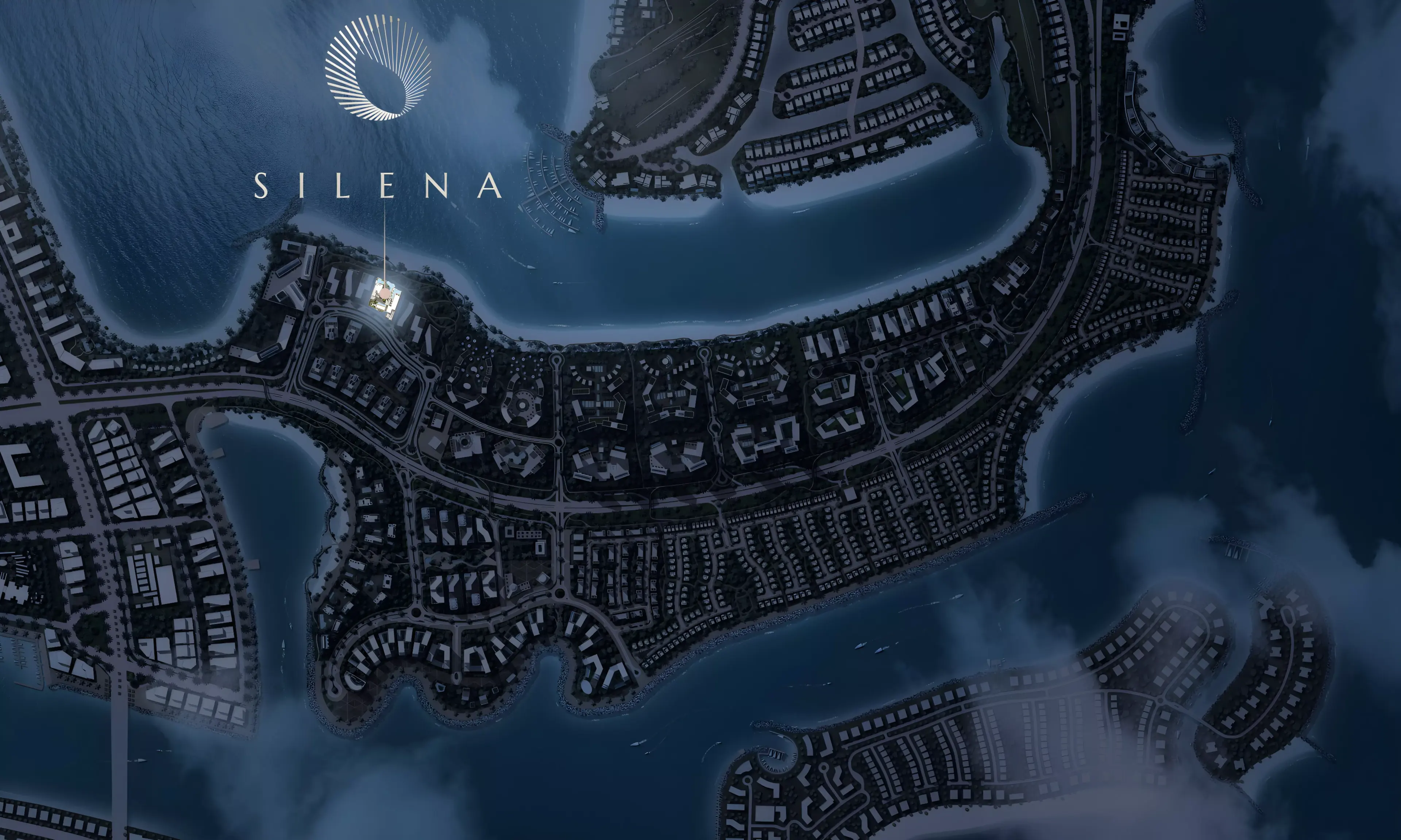 Masterplan for Selina at Dubai Islands