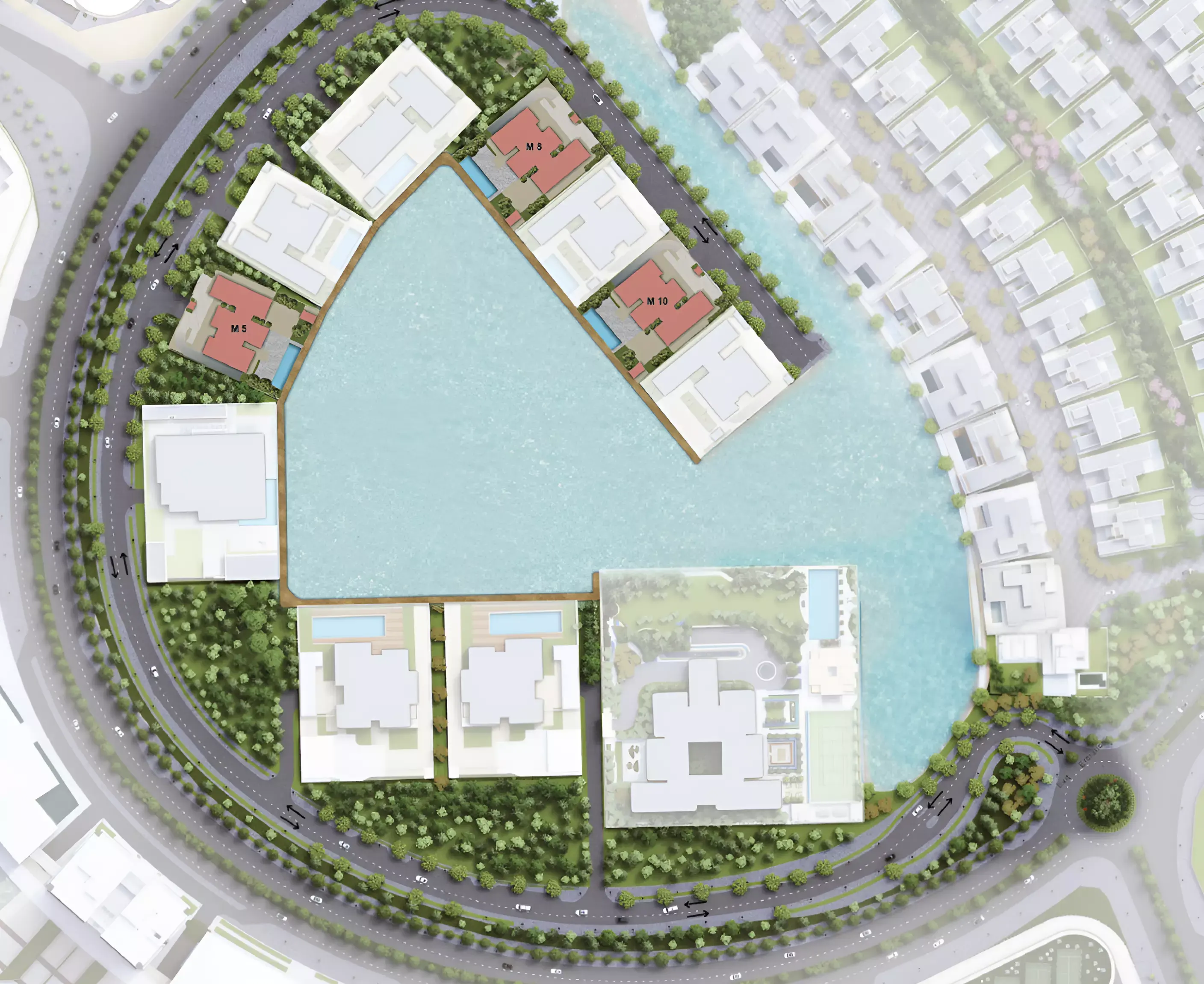 Masterplan for The Mansions