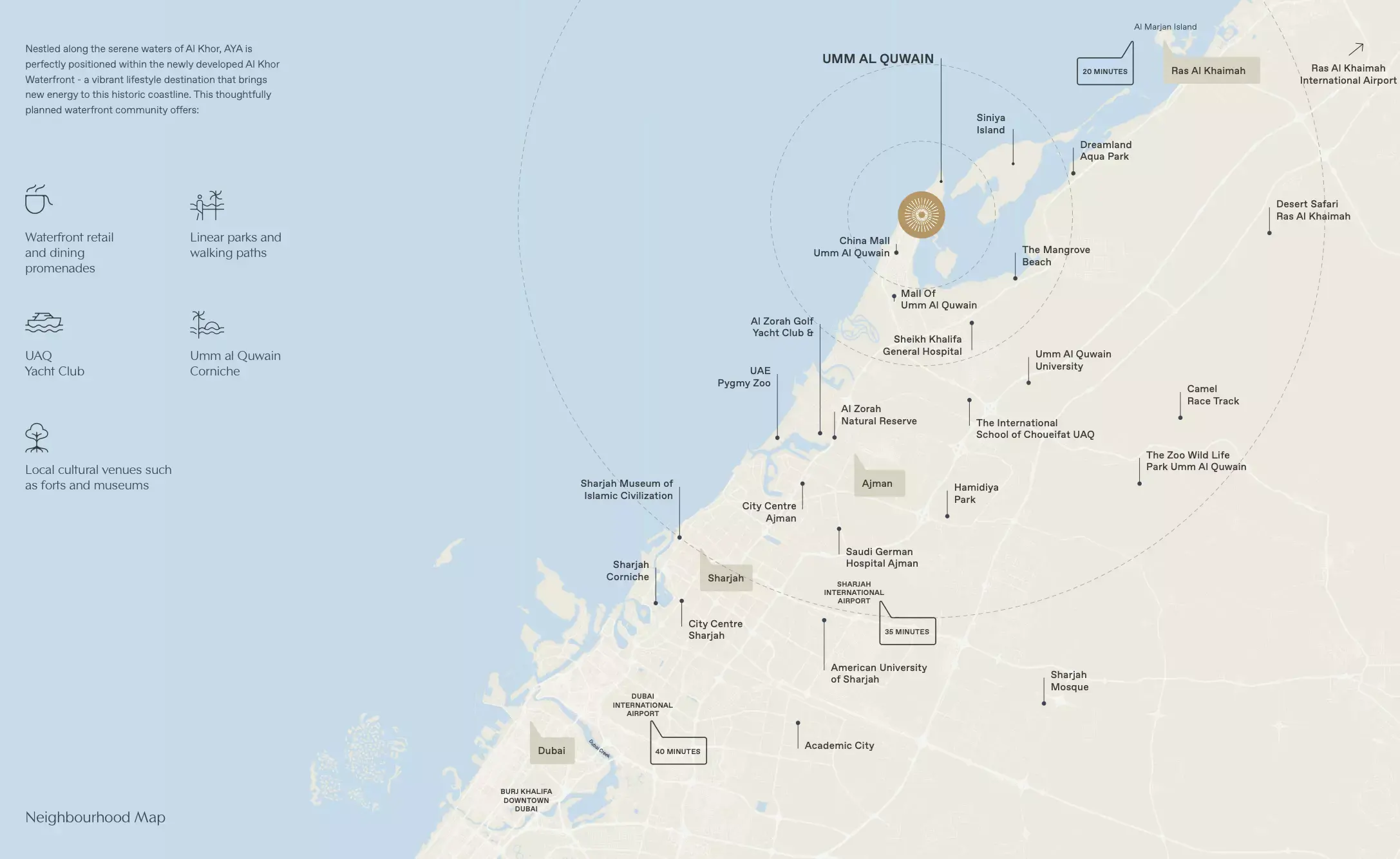 Masterplan for Aya Beachfront Residences