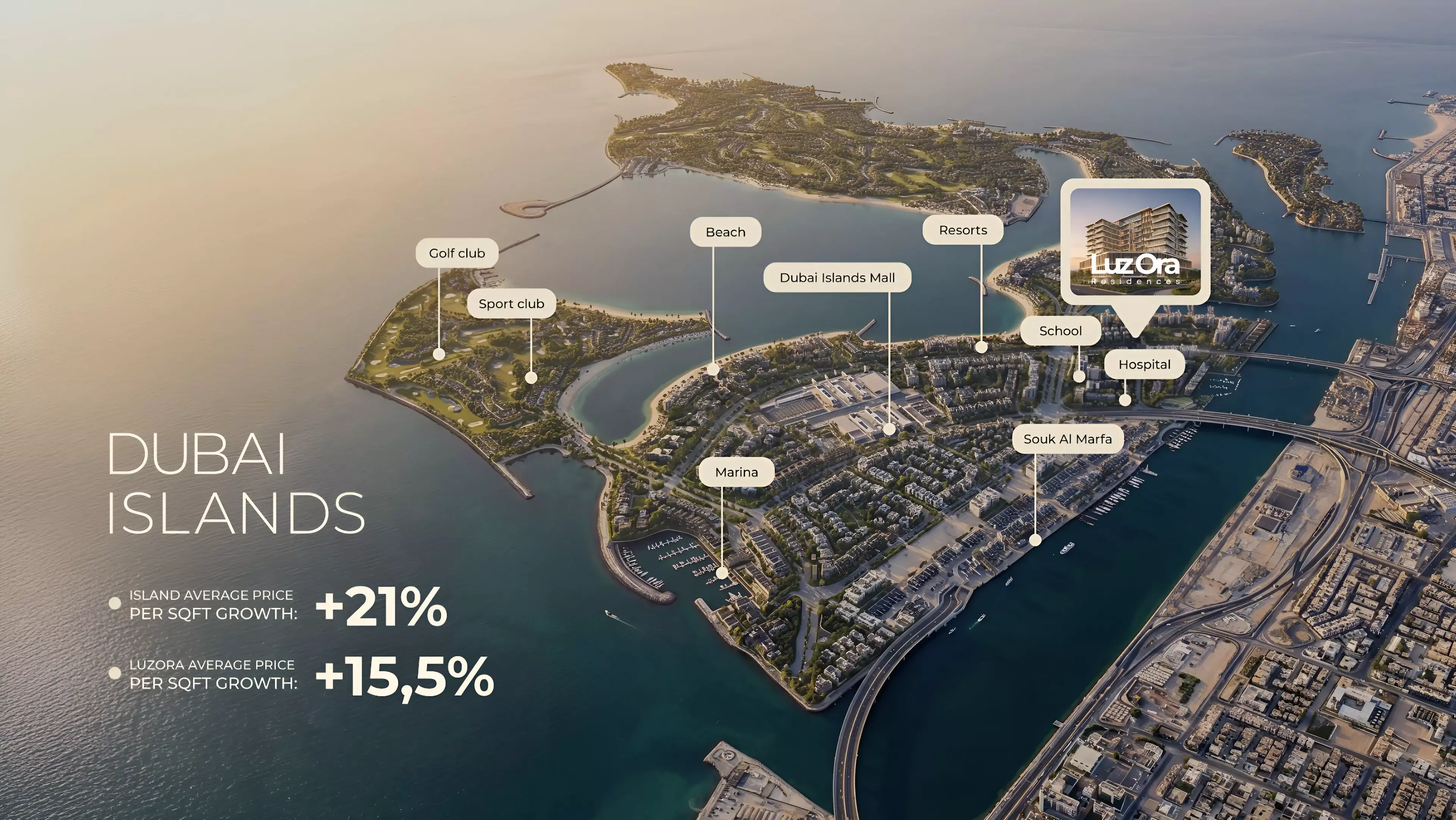 Masterplan for Luzora Residences
