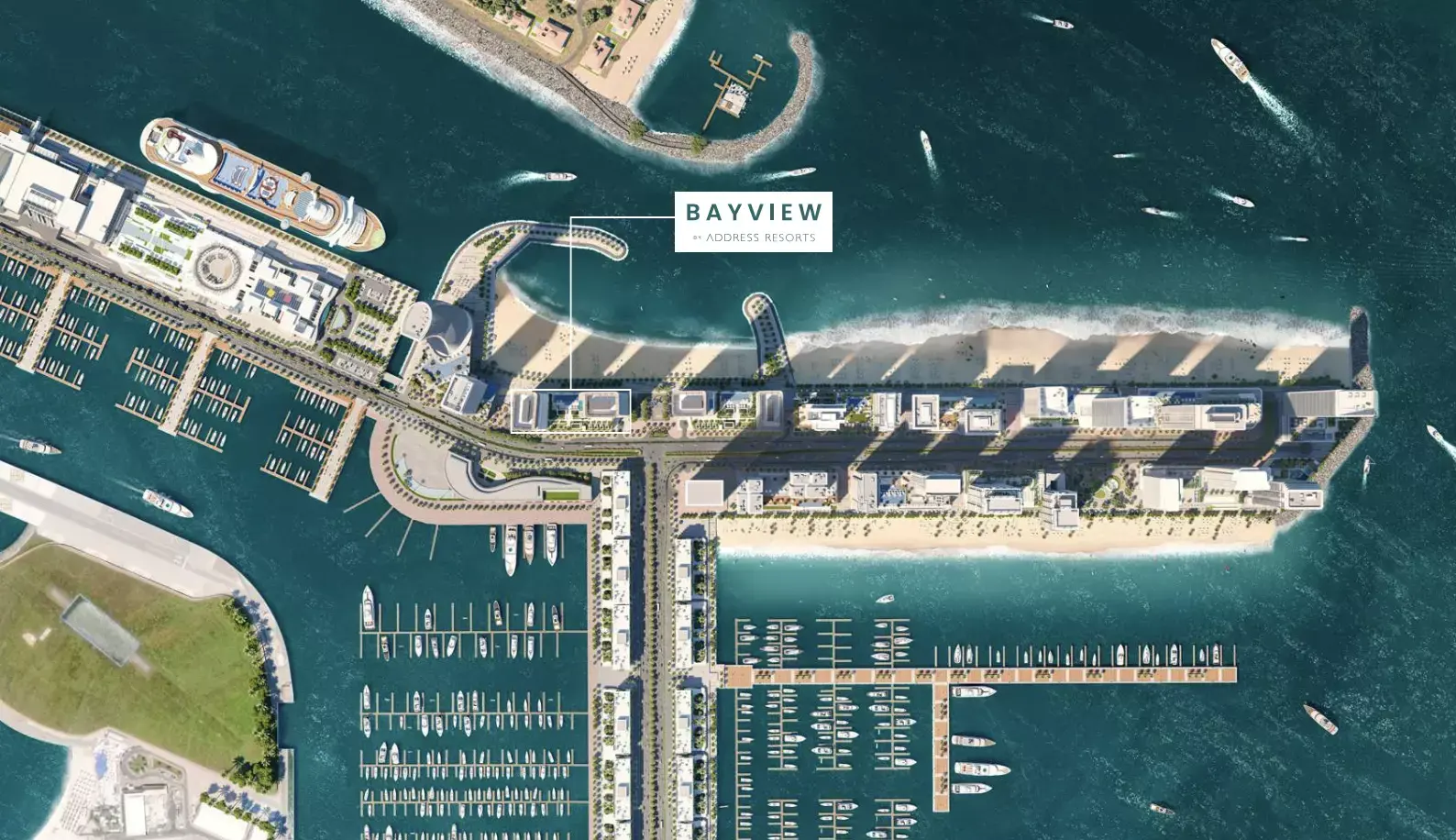 Masterplan for Bayview By Emaar