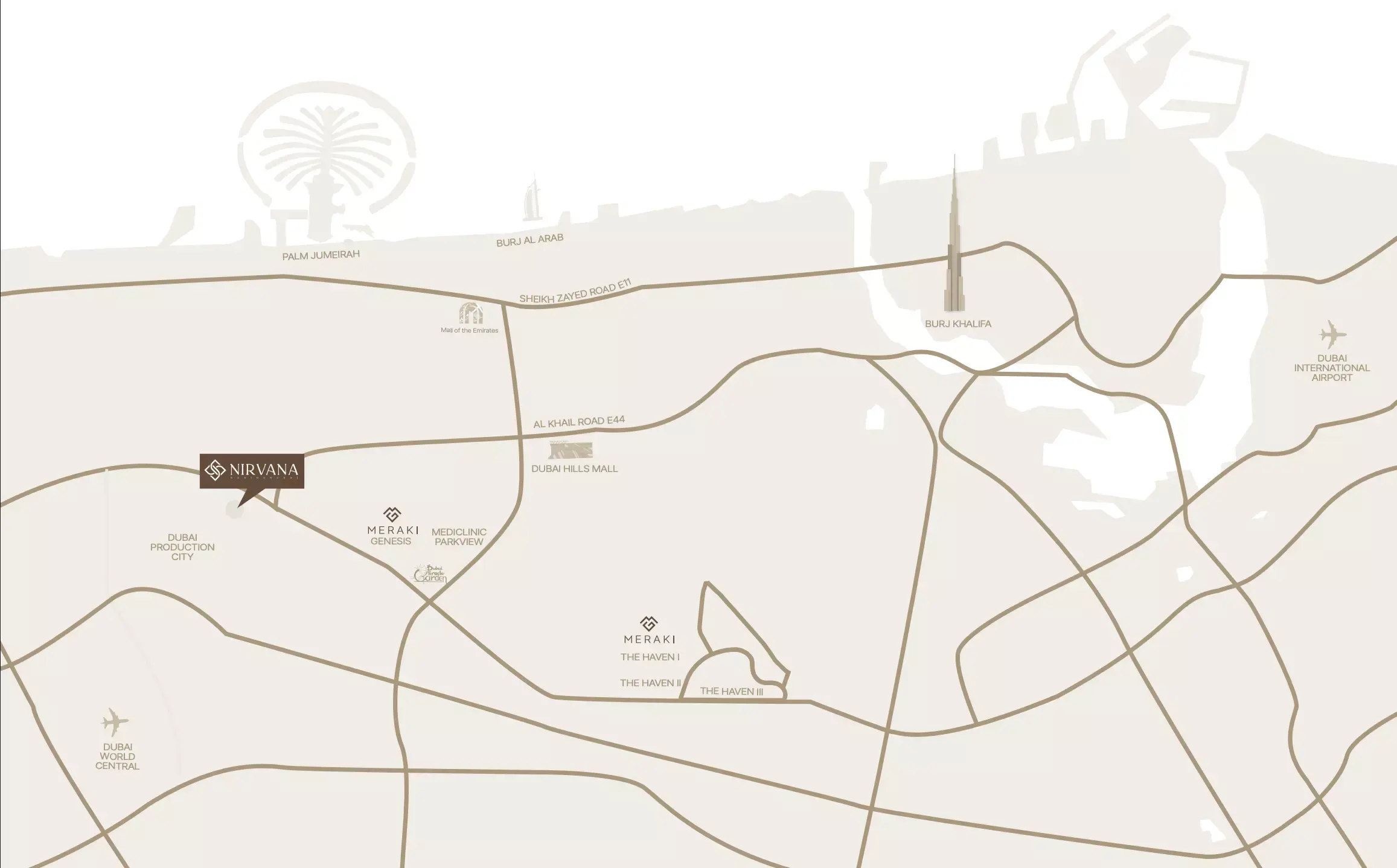 Masterplan for Nirvana Residence