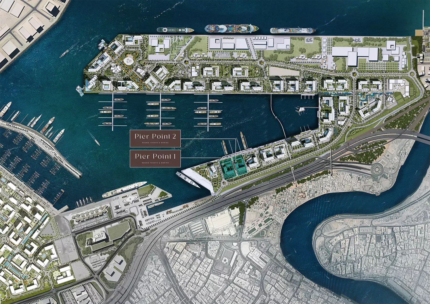 Masterplan for Pier Point Phase 2 By Emaar