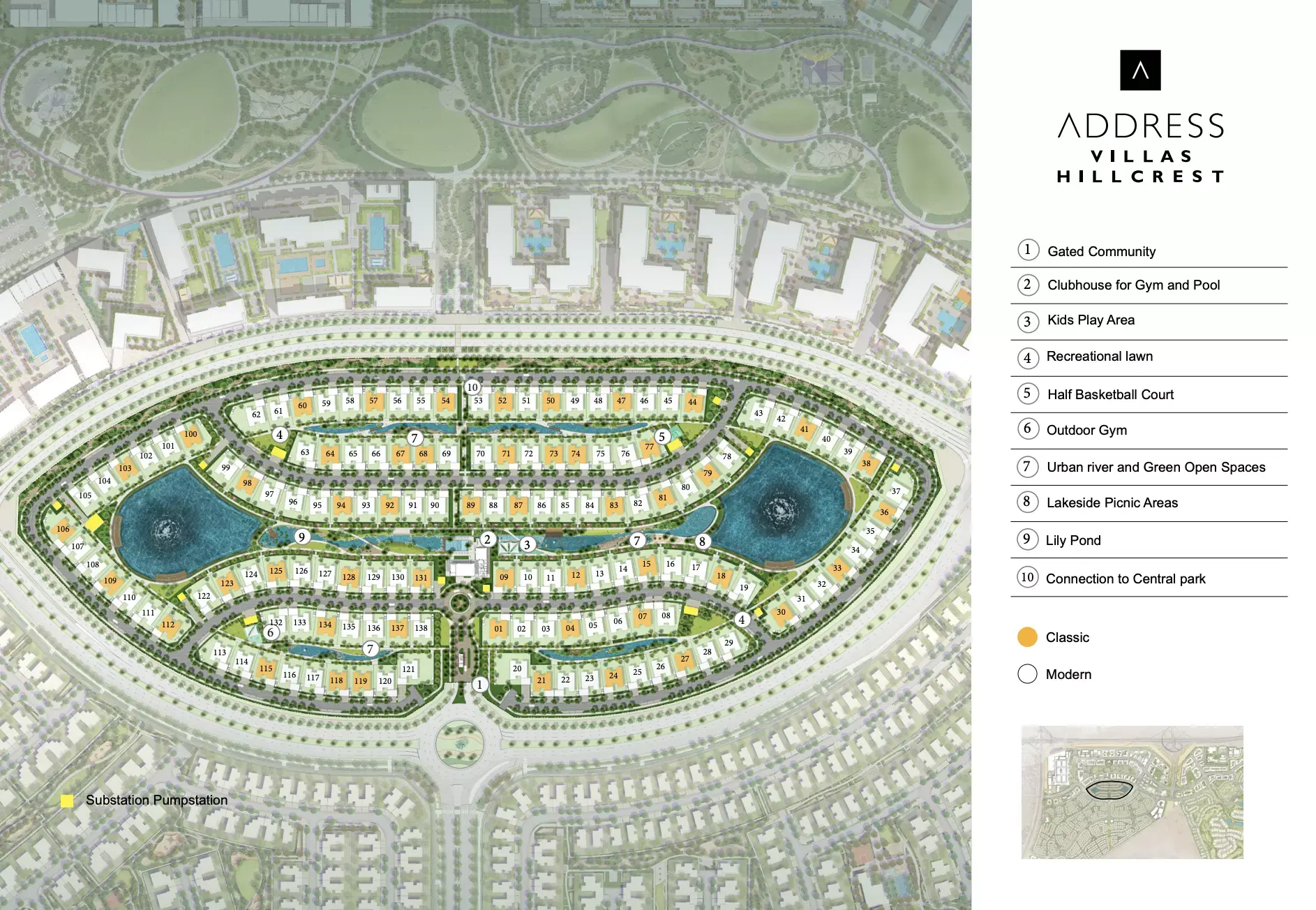 Masterplan for Address Hillcrest