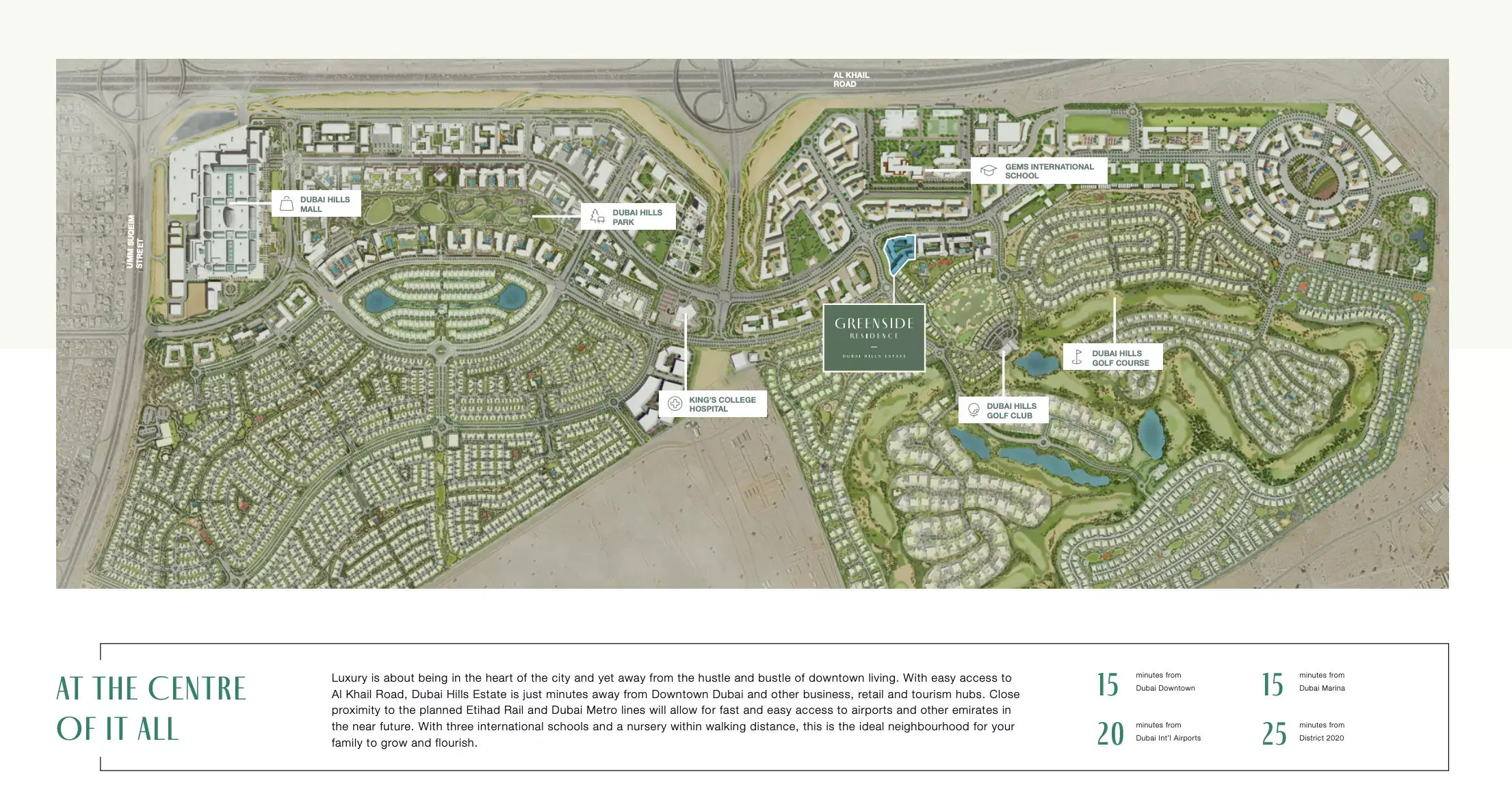 Masterplan for Greenside Residence