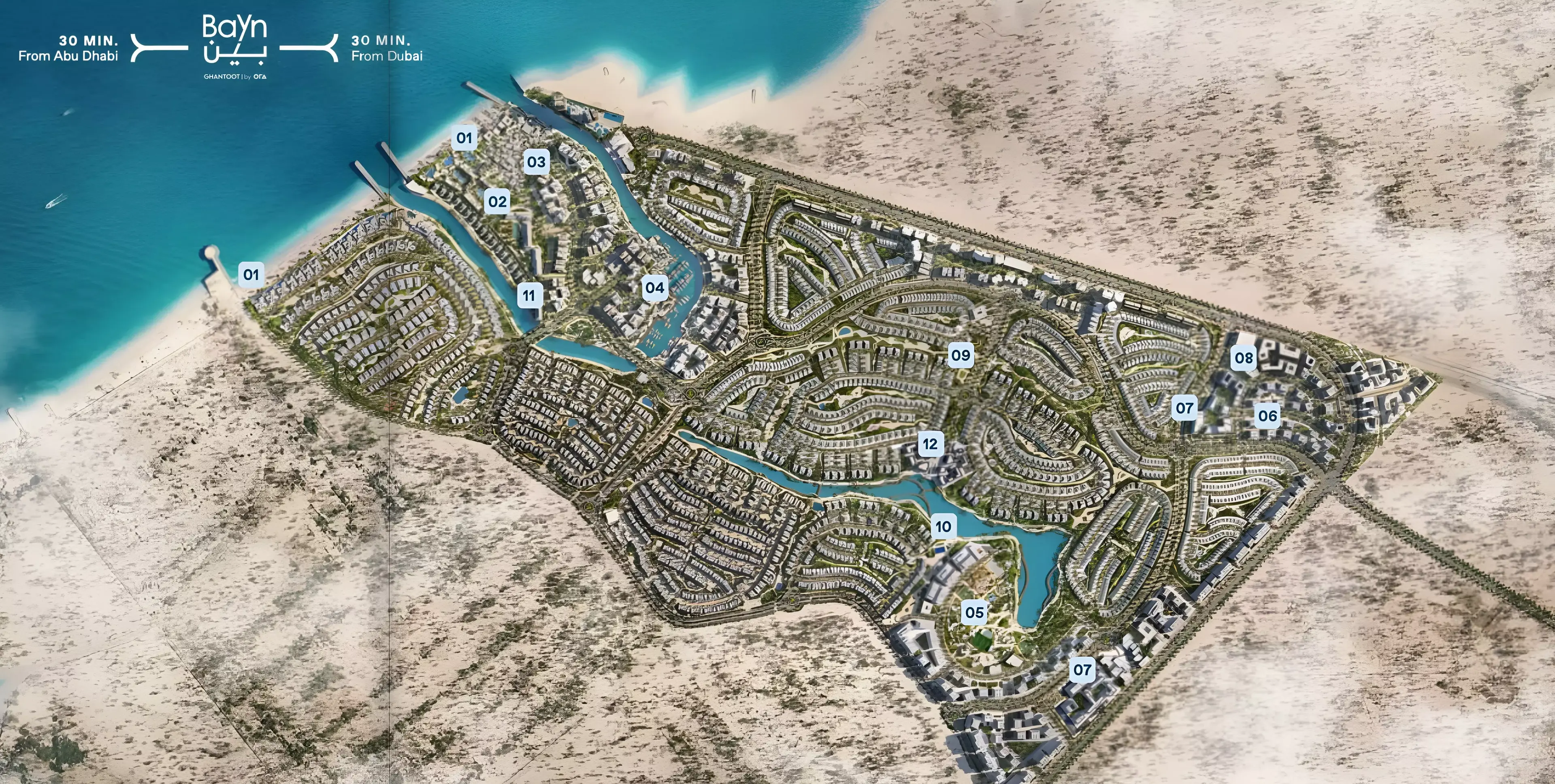 Masterplan for Bayn Waterway