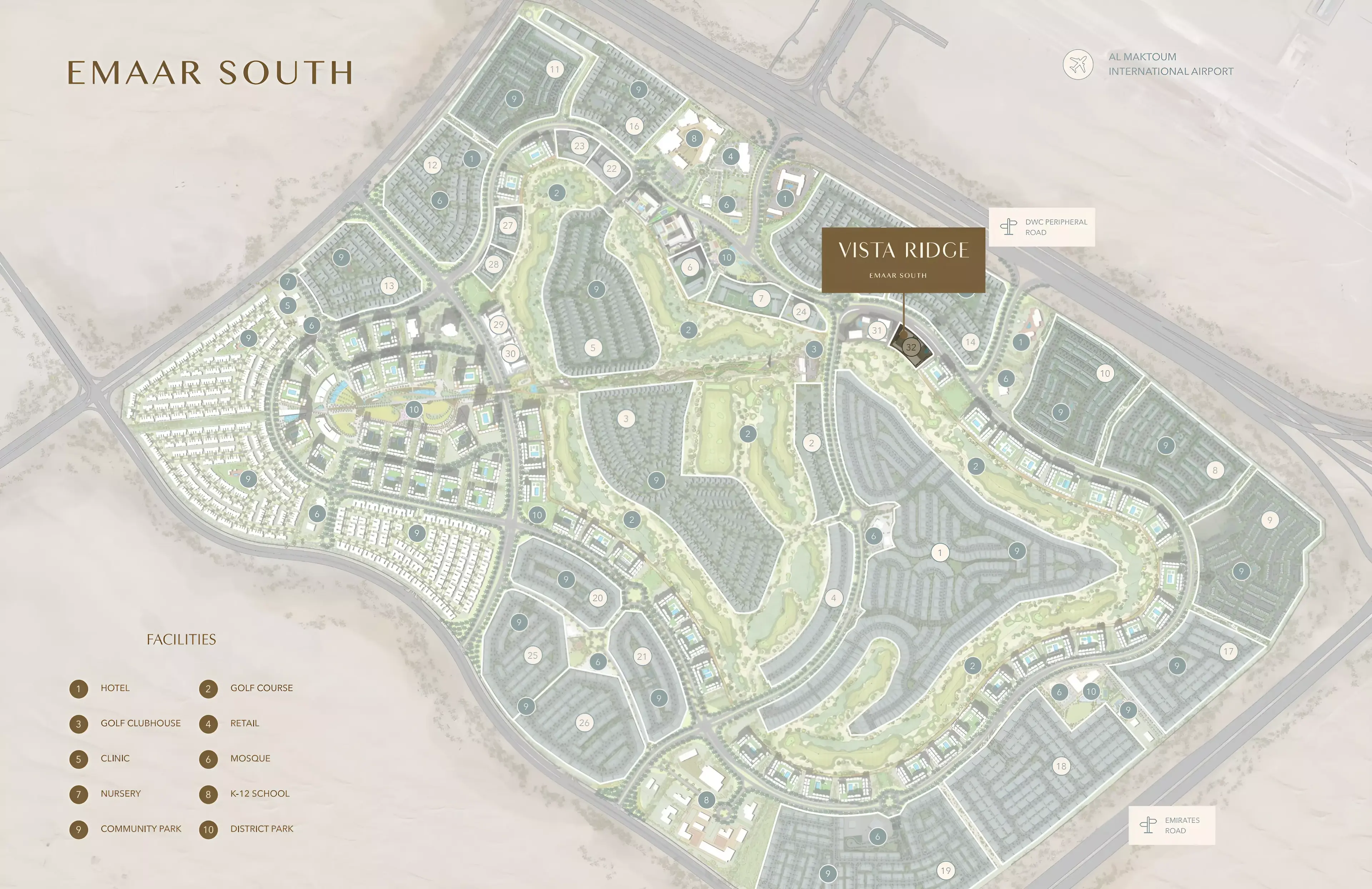 Masterplan for Vista Ridge
