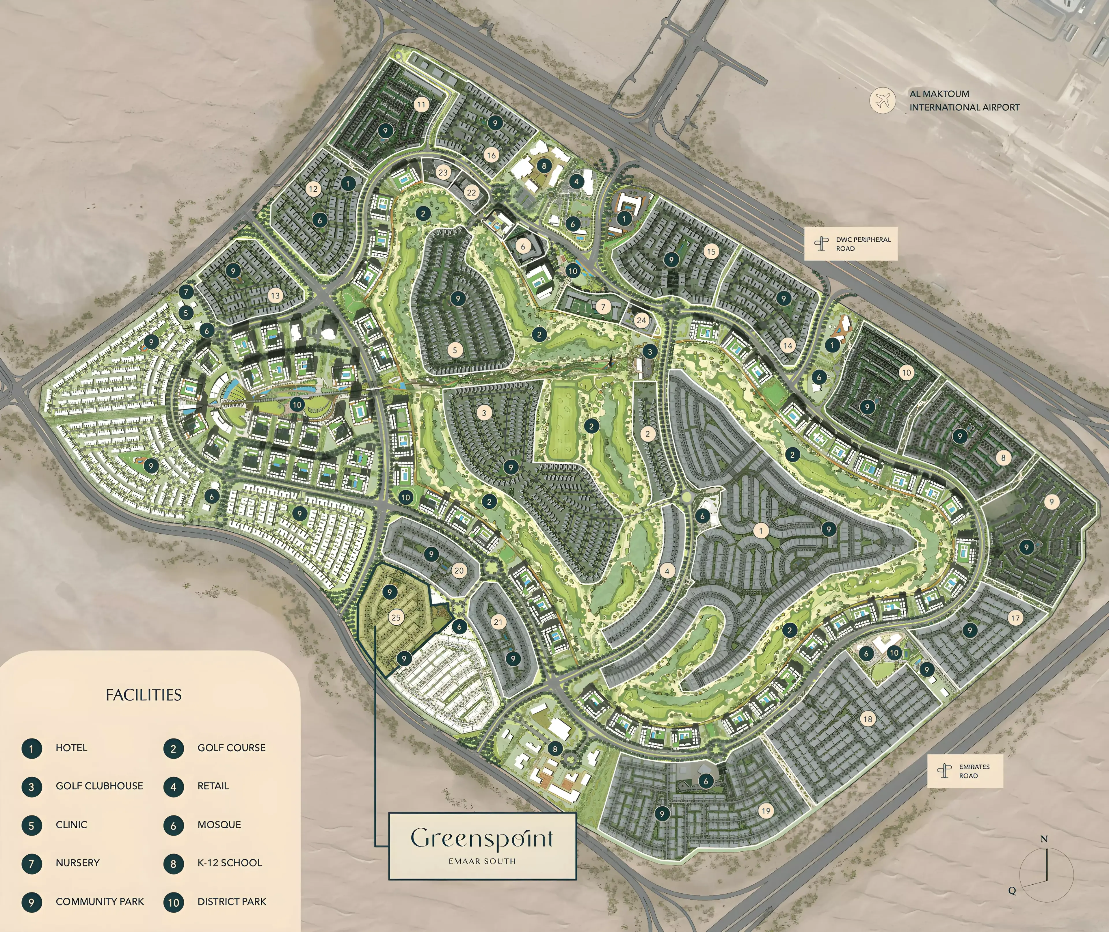 Masterplan for Greenspoint