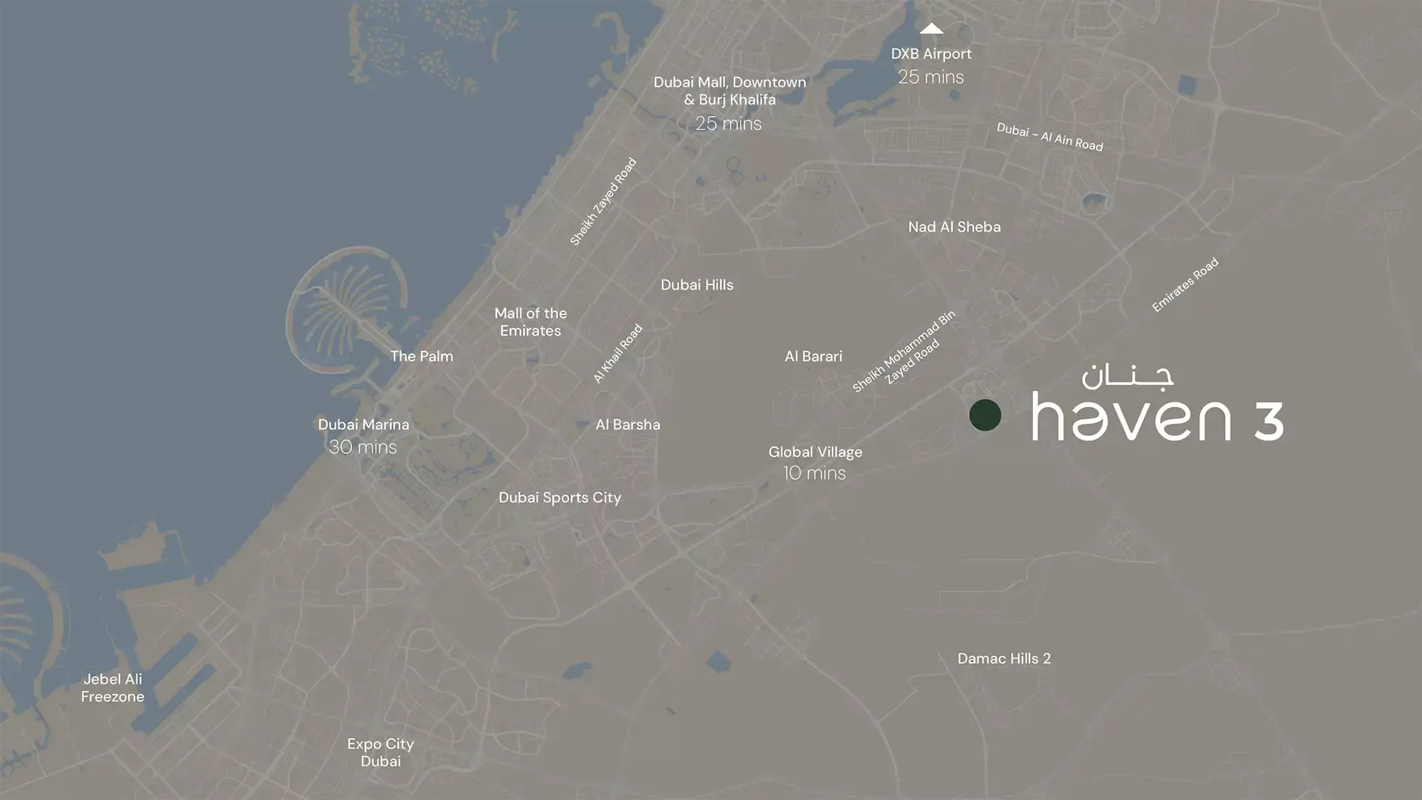 Masterplan for Haven Phase 3 by Aldar