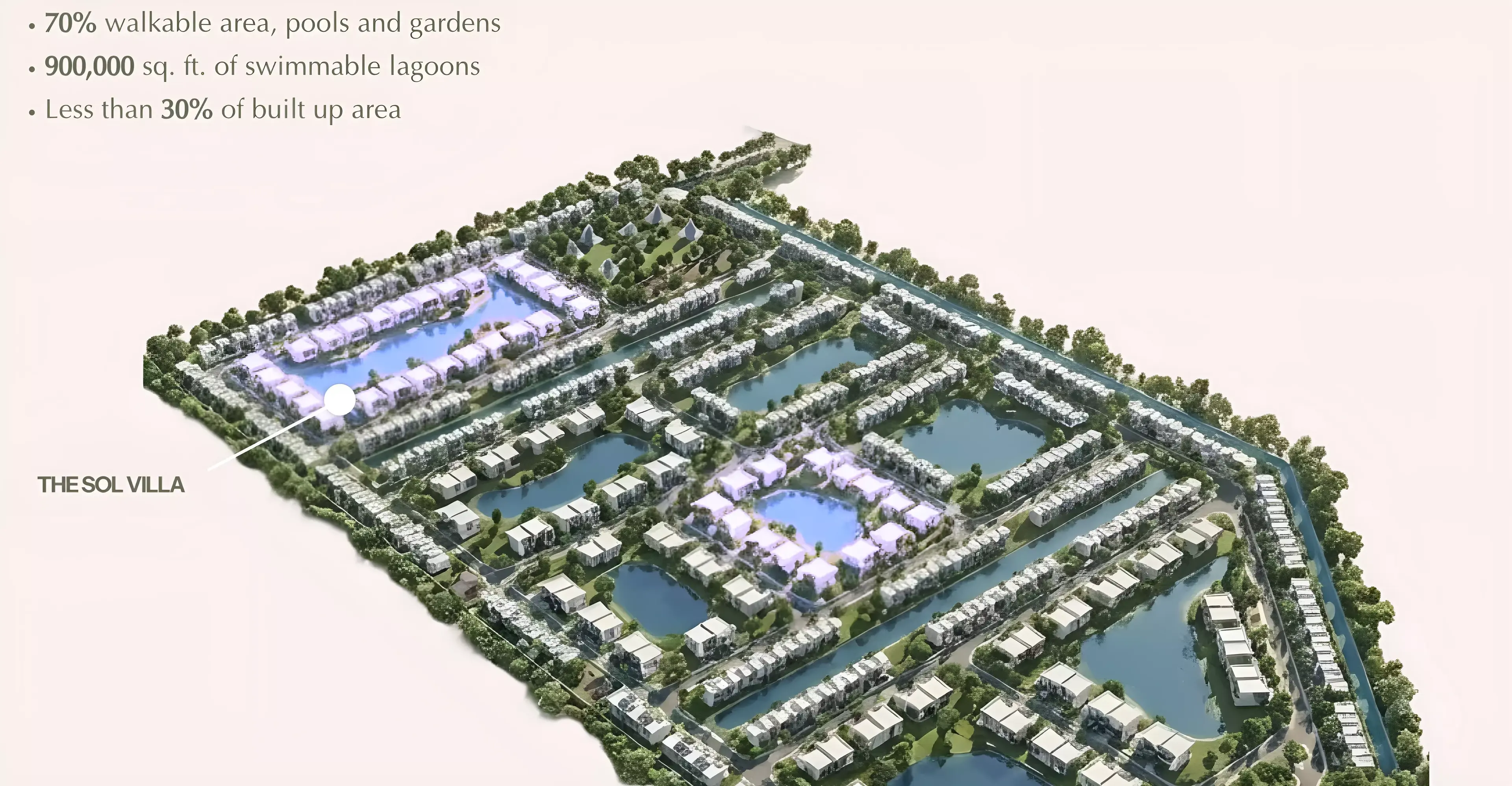 Masterplan for The Sol at Lunaya