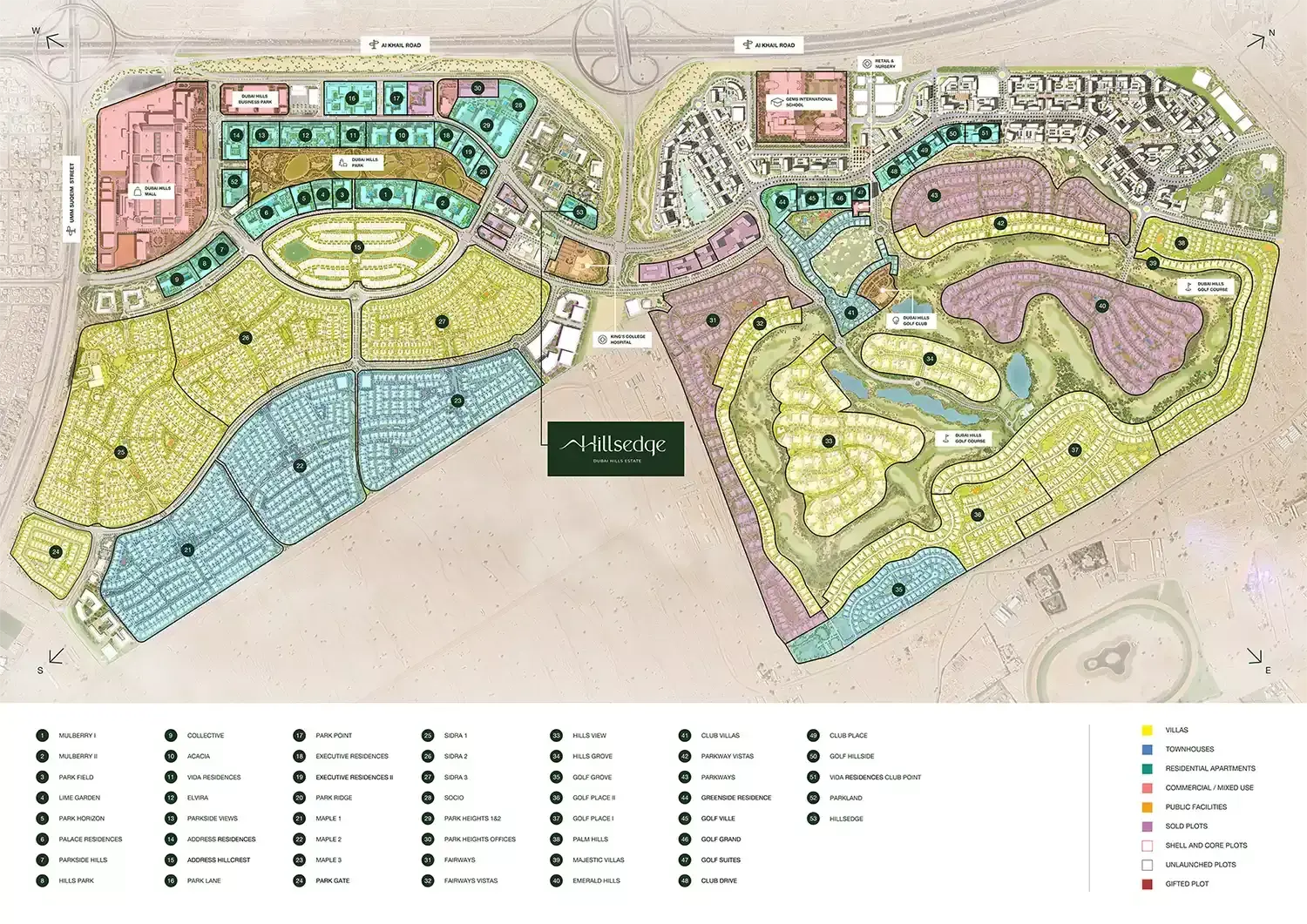 Masterplan for Hillsedge