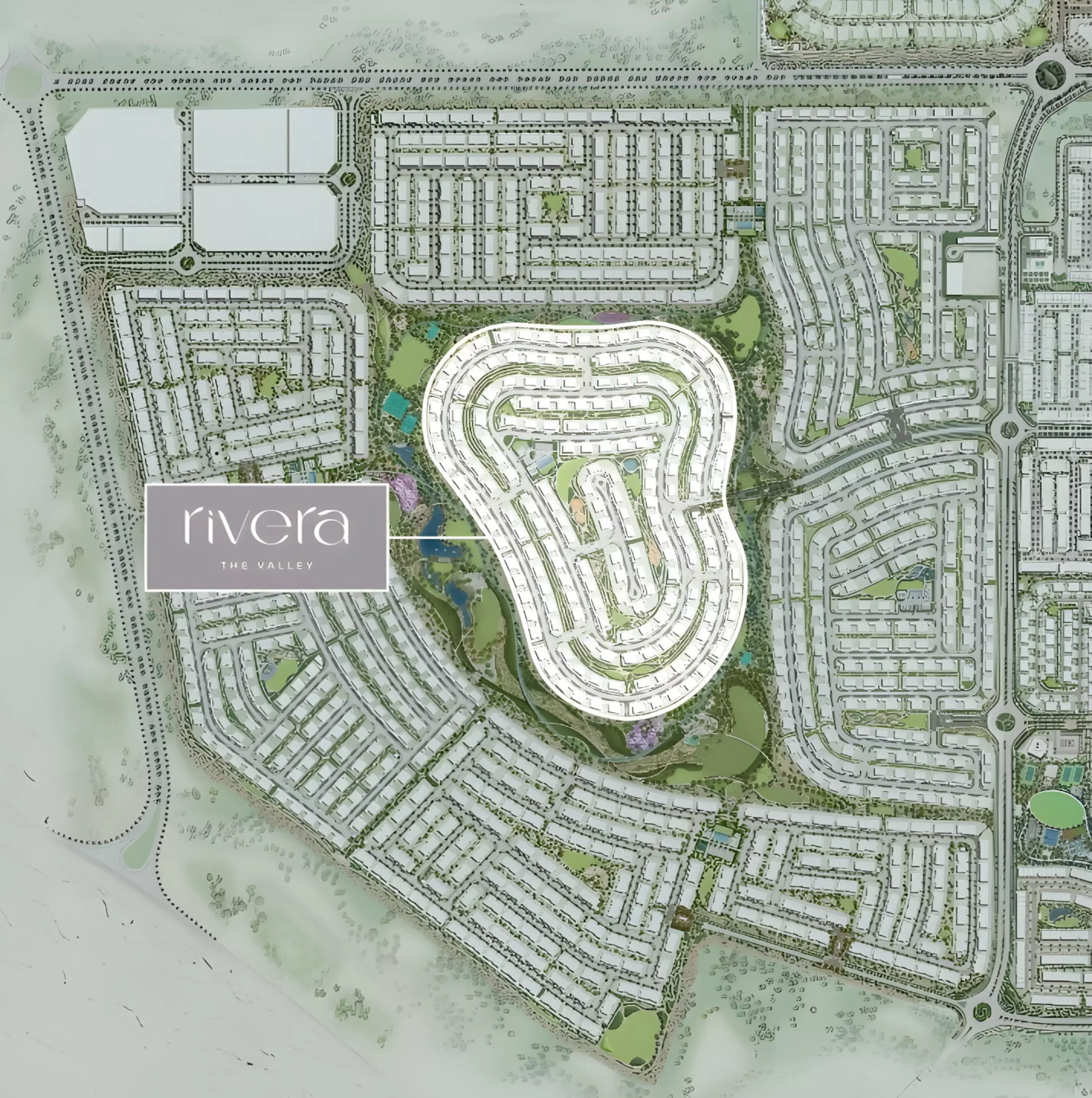 Masterplan for Rivera at the Valley