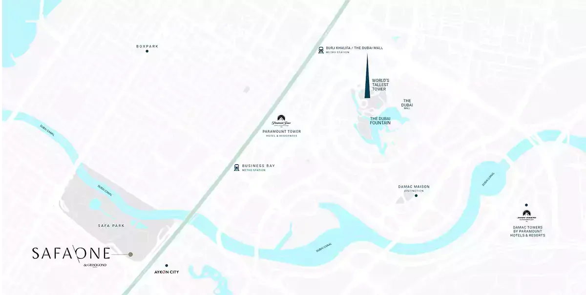 Masterplan for Safa One By Damac