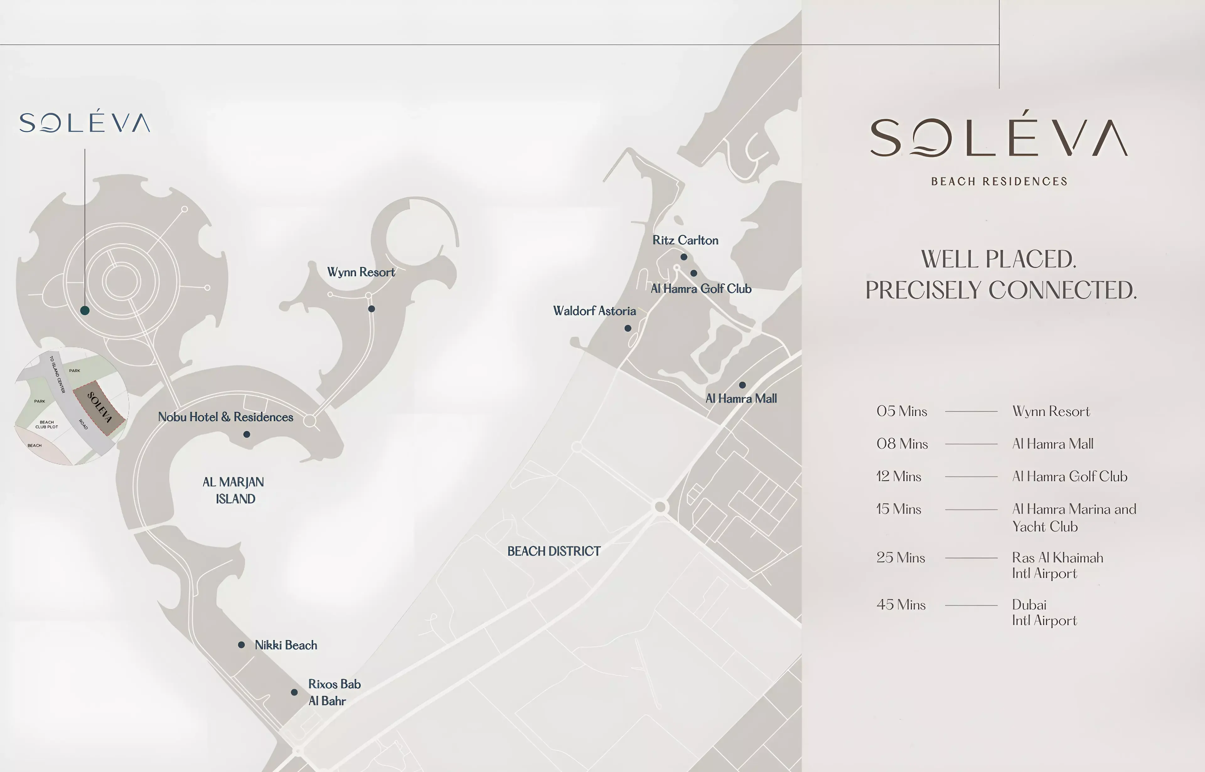 Masterplan for Soléva Beach Residences