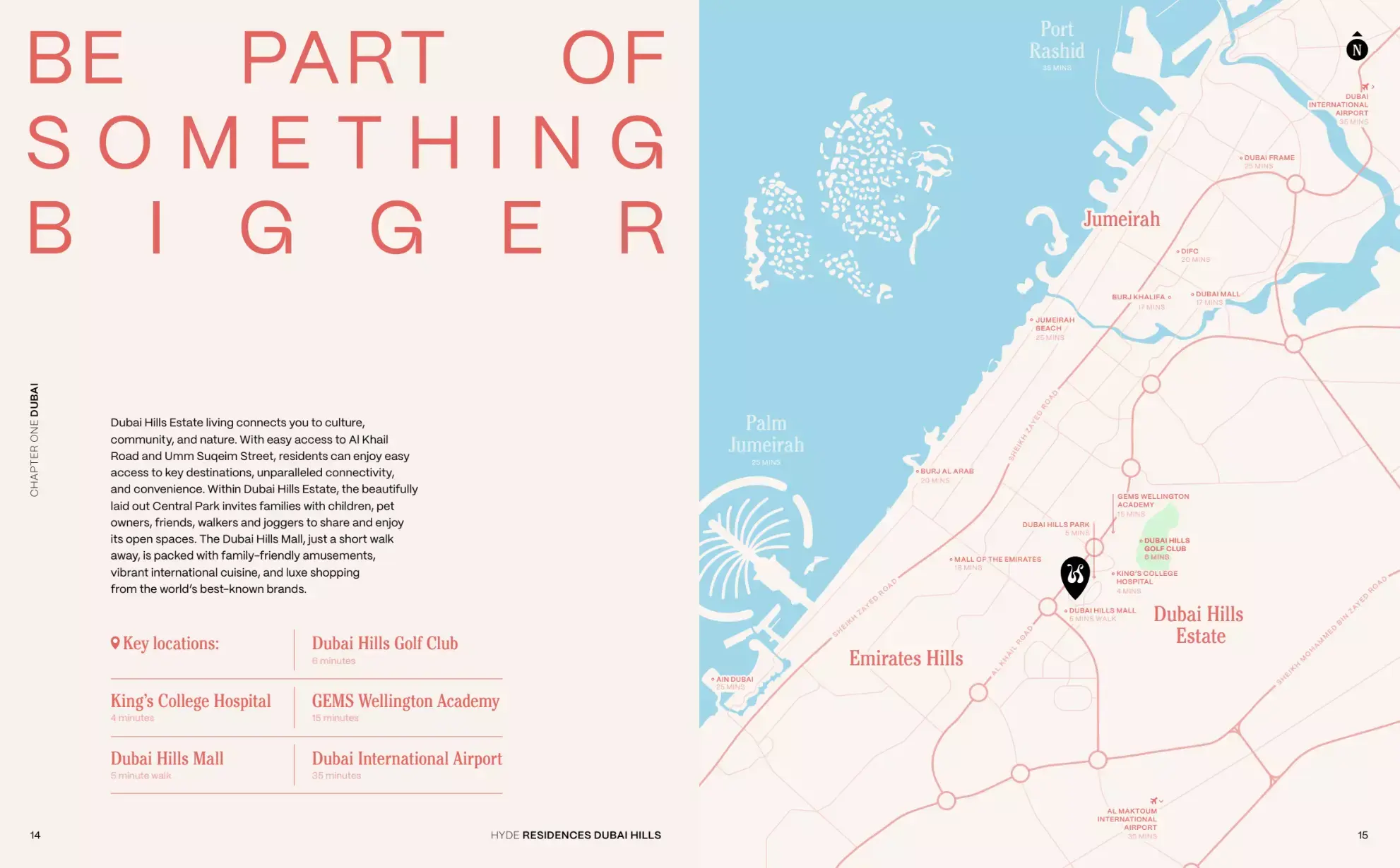 Masterplan for Hyde Residences