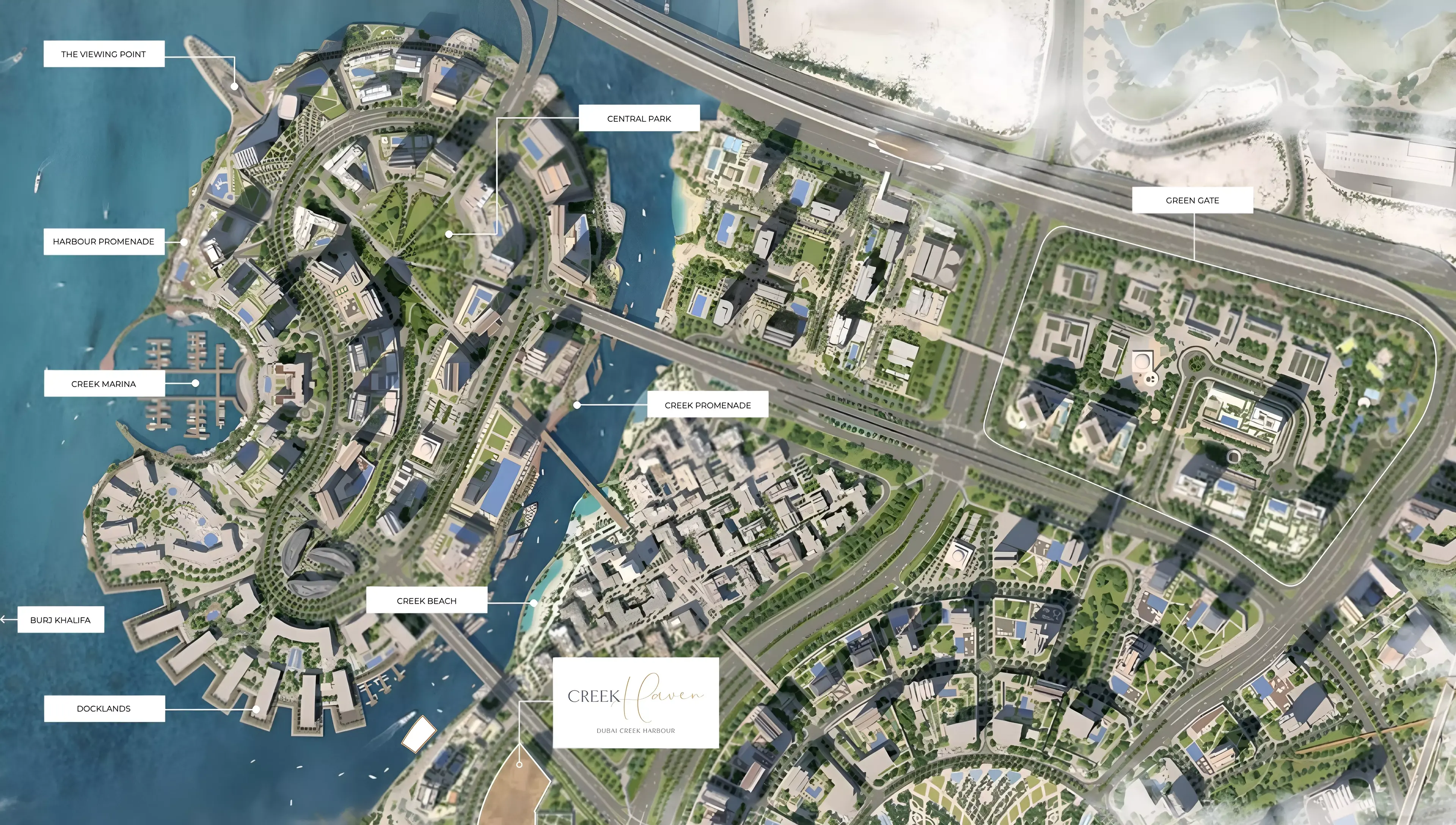 Masterplan for Creek Haven