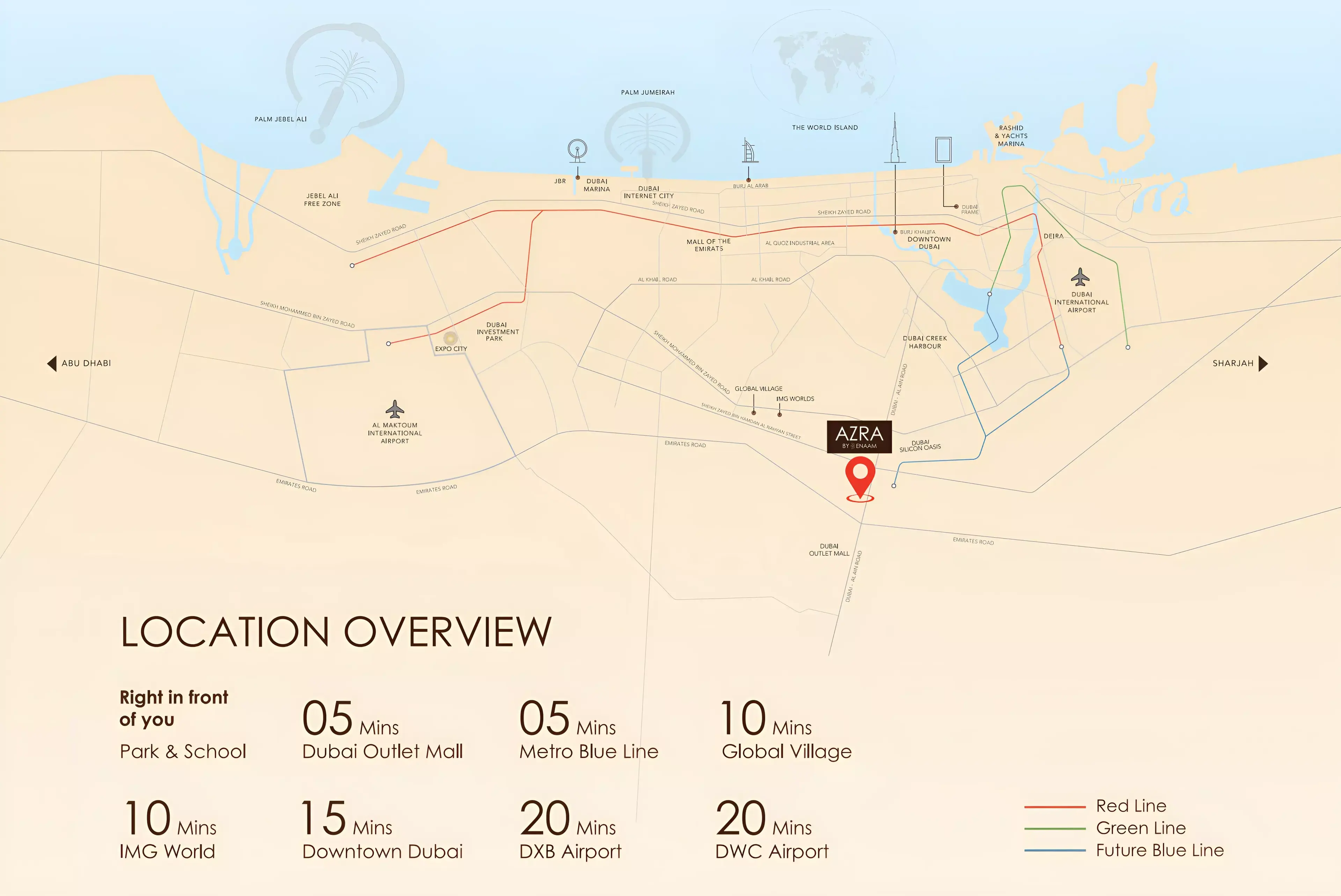 Masterplan for Azra Residence