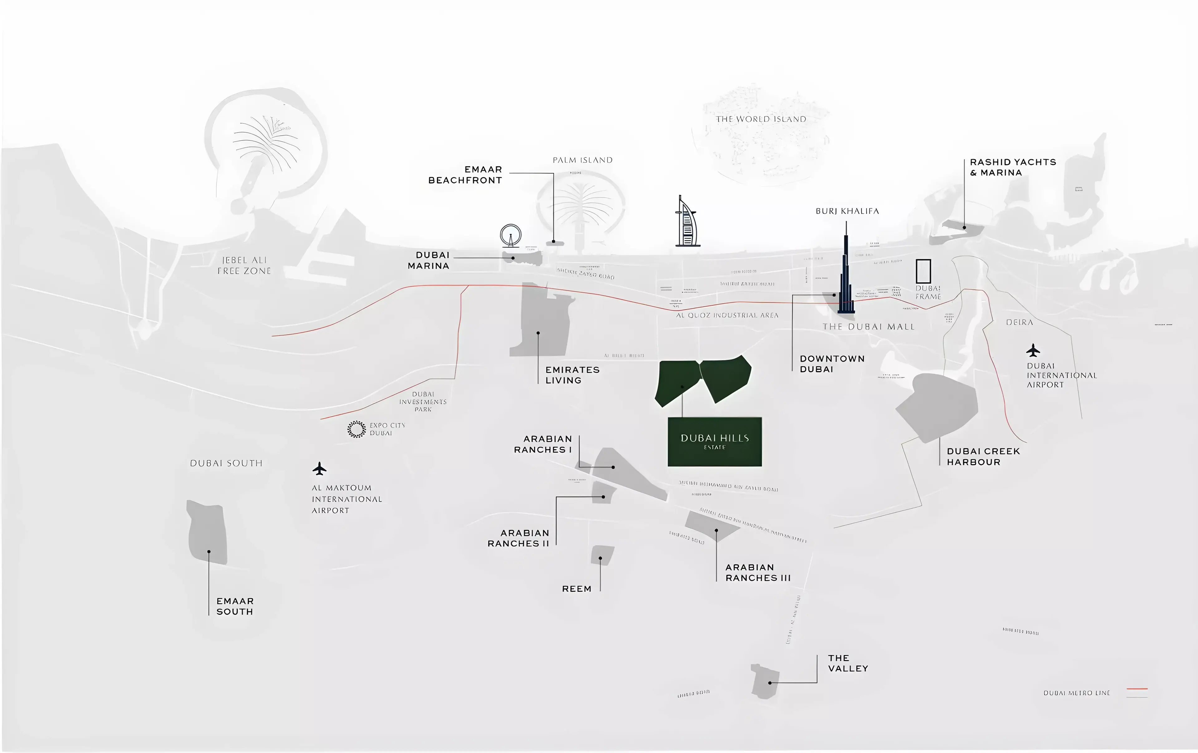 Masterplan for Park Gate Phase 2 By Emaar Properties